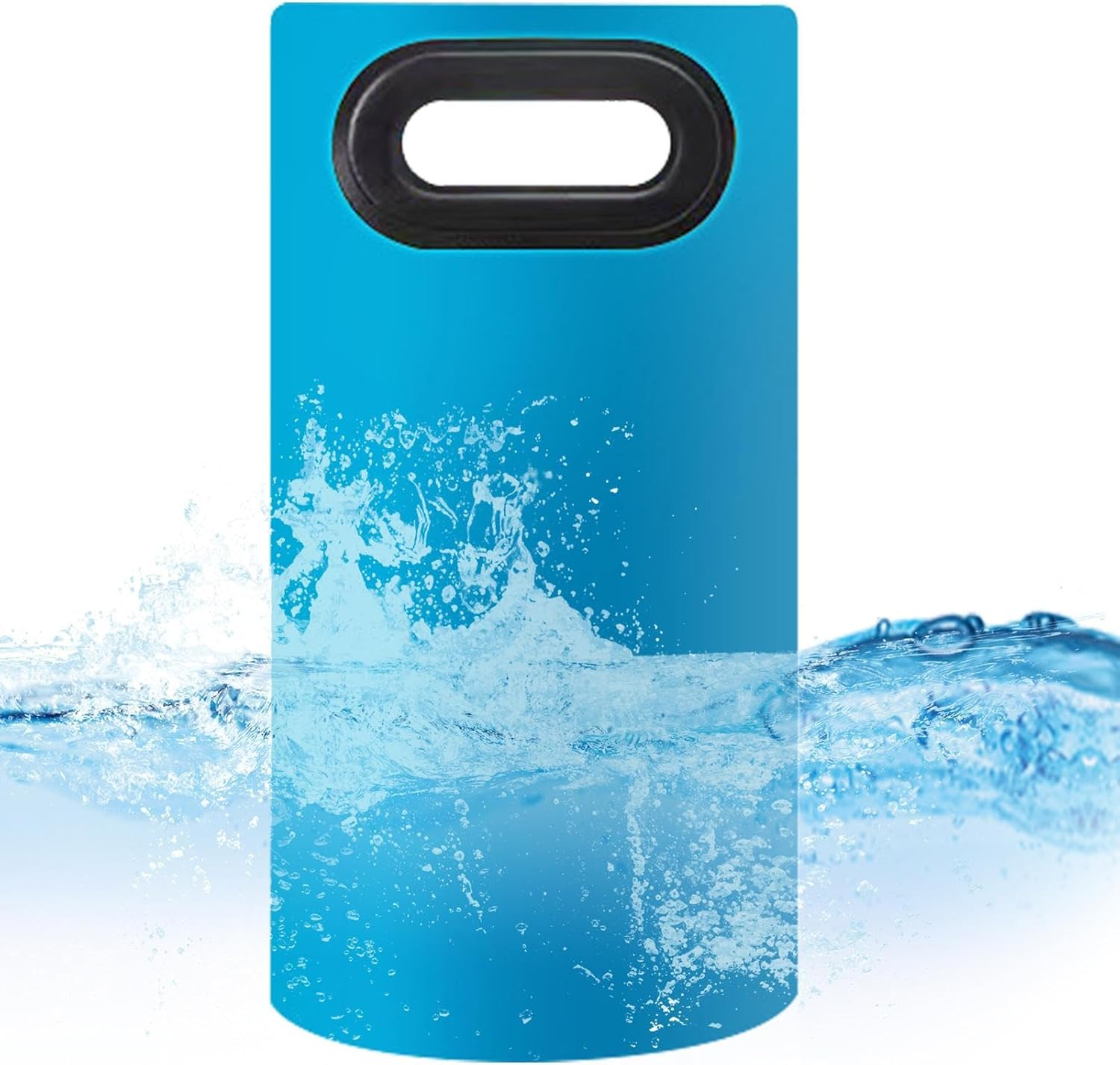 Collapsible Foot Bath Soak Tub - Portable Foot Soak Tub for Travel,Over-The-Knee Travel Thicken Over-The-Knee Insulated Foot Bag for Women, Men Puchen - Large Blue image number 5