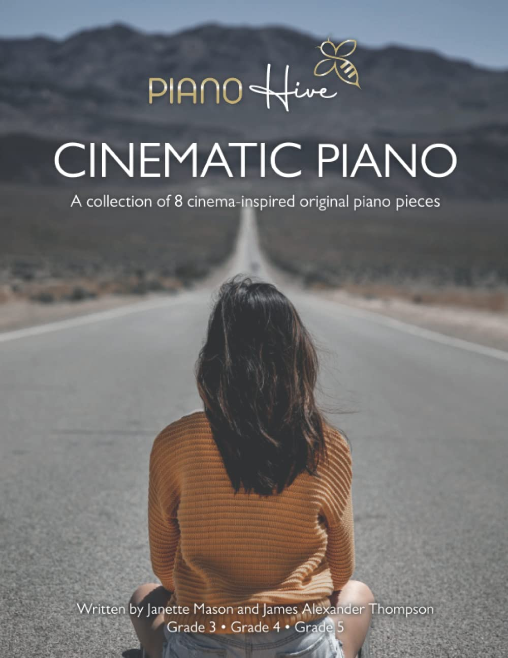 Cinematic Piano: Beautiful, Cinema Inspired Piano Sheet Music Book for Adults & Children. Grade 3-5. Intermediate - Advanced. Audio Supported image number 1