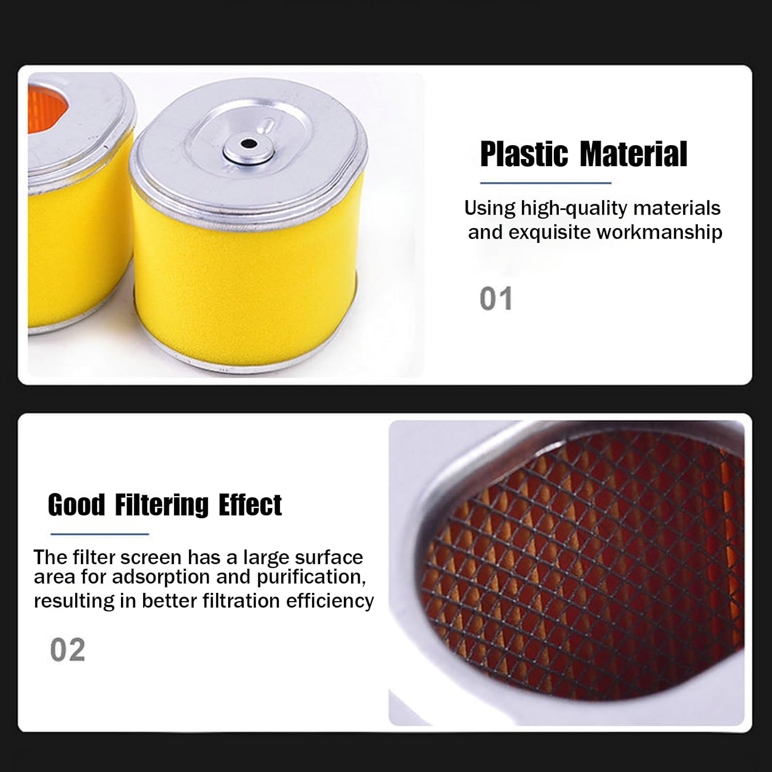 T&F Air Filter Housing Suitable for HONDA GX160 GX200 GX140 ENGINES 17210-ZE1-505