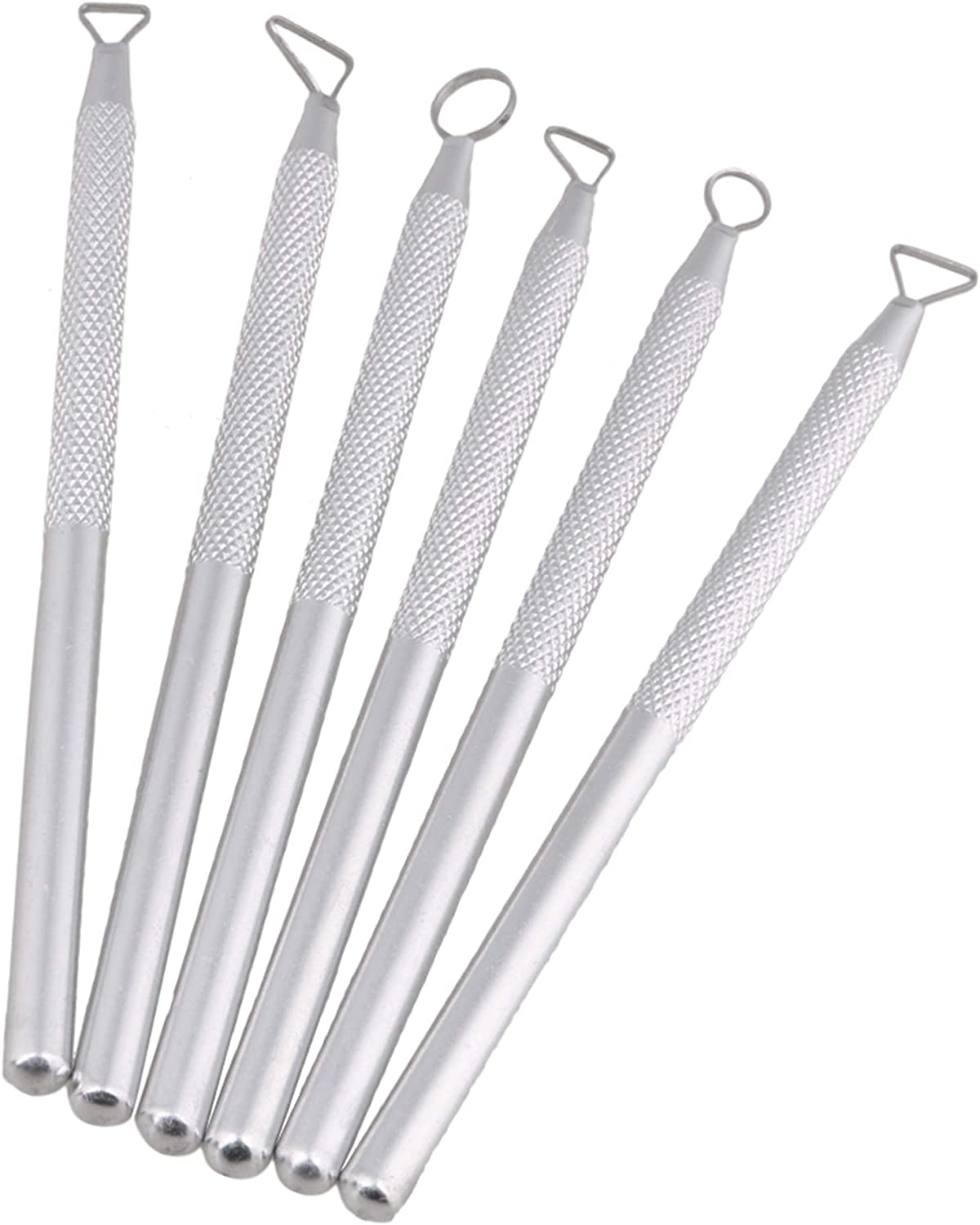 BQLZR Aluminum Ribbon Polymer Clay Sculpting Tools for Trimming Detailing Pack of 6 image number 1