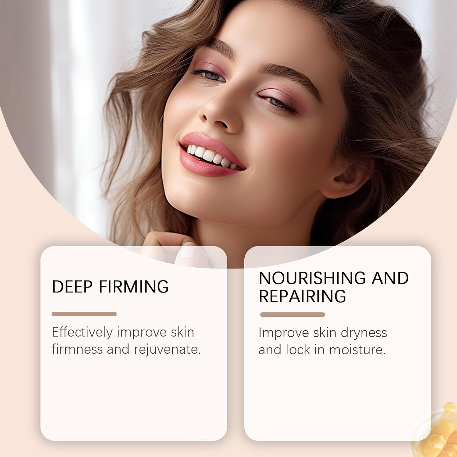 Flysmus Bee Venom Firming Serum, anti Aging Moisturizer for Face, Firming Moisturizing Cream, Wrinkle Removal Lift and Firm Cream, Plumps and Firms Skin, Natural Serum for All Skin Types (6Pcs) - 1Pcs image number 3