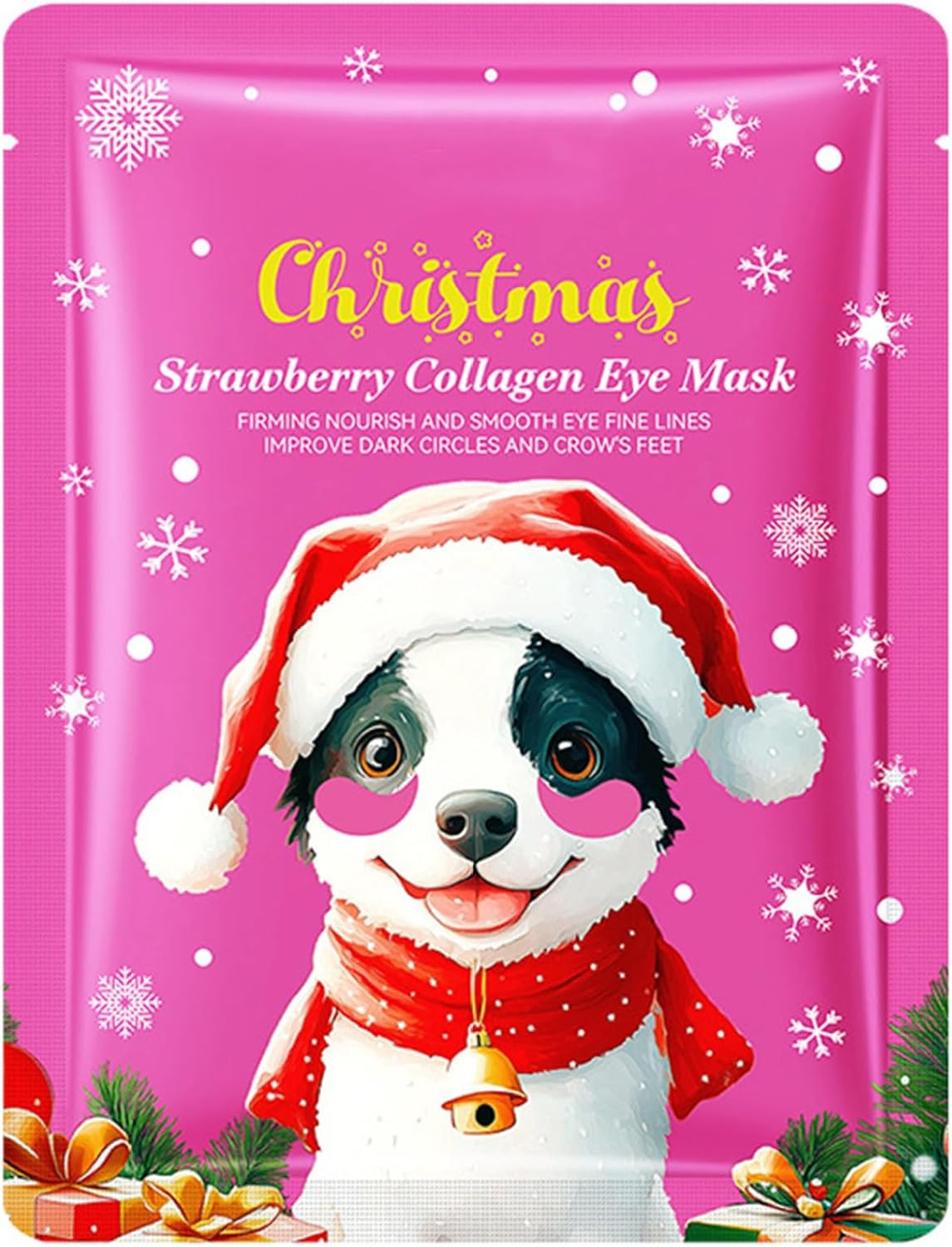 Yruioon 10-Pack Gel Eye Mask Set for Sensitive Skin | Moisturizing under Eye Patches, Cooling Care 24K Gold One Size - Avocado image number 2