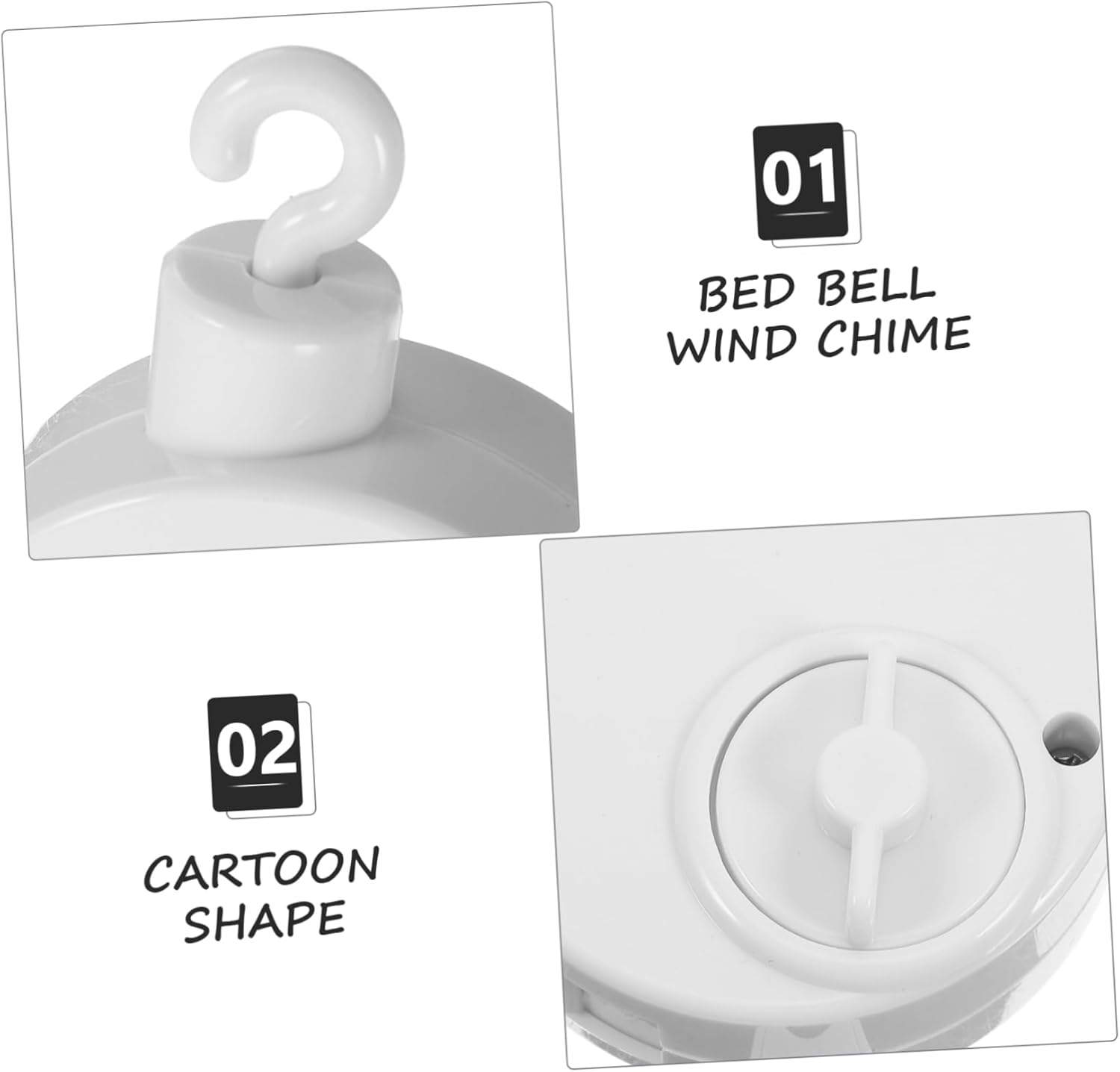 Mobestech Bed Bell Music Stand Crib Hanging Toy Design Featuring Crib Music Box Functionality for Sleeping Toy Use for Pendant Scenarios Box Appeal image number 5
