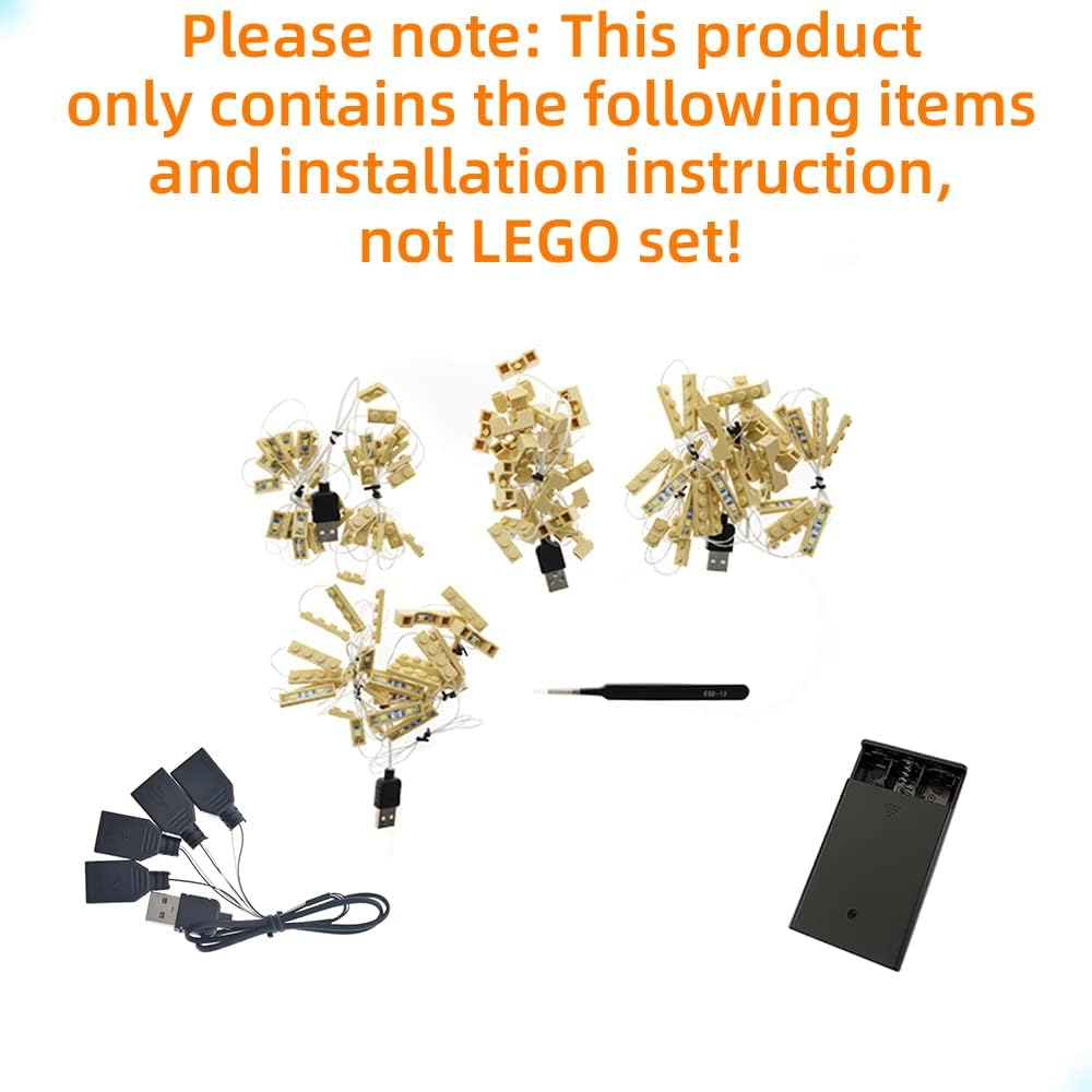 GEAMENT LED Light Kit Compatible with  Colosseum - Lighting Set for Creator 10276 Building Model (Model Set Not Included) image number 3