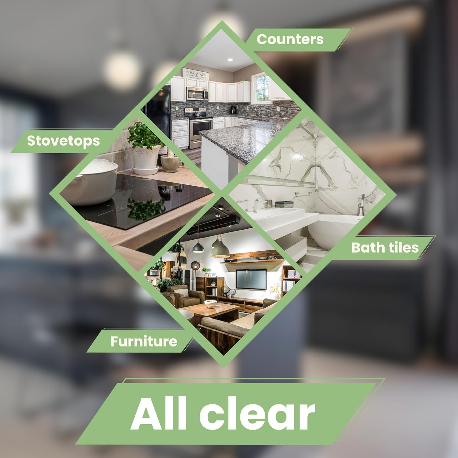 Simplyclean Lemon Myrtle Spray & Wipe - Natural Multi-Purpose Cleaner with Australian Lemon Myrtle Essential Oil - Kitchen and Bathroom Surface Cleaner - Ammonia Free - All Purpose Spray - 15 Ltr image number 3