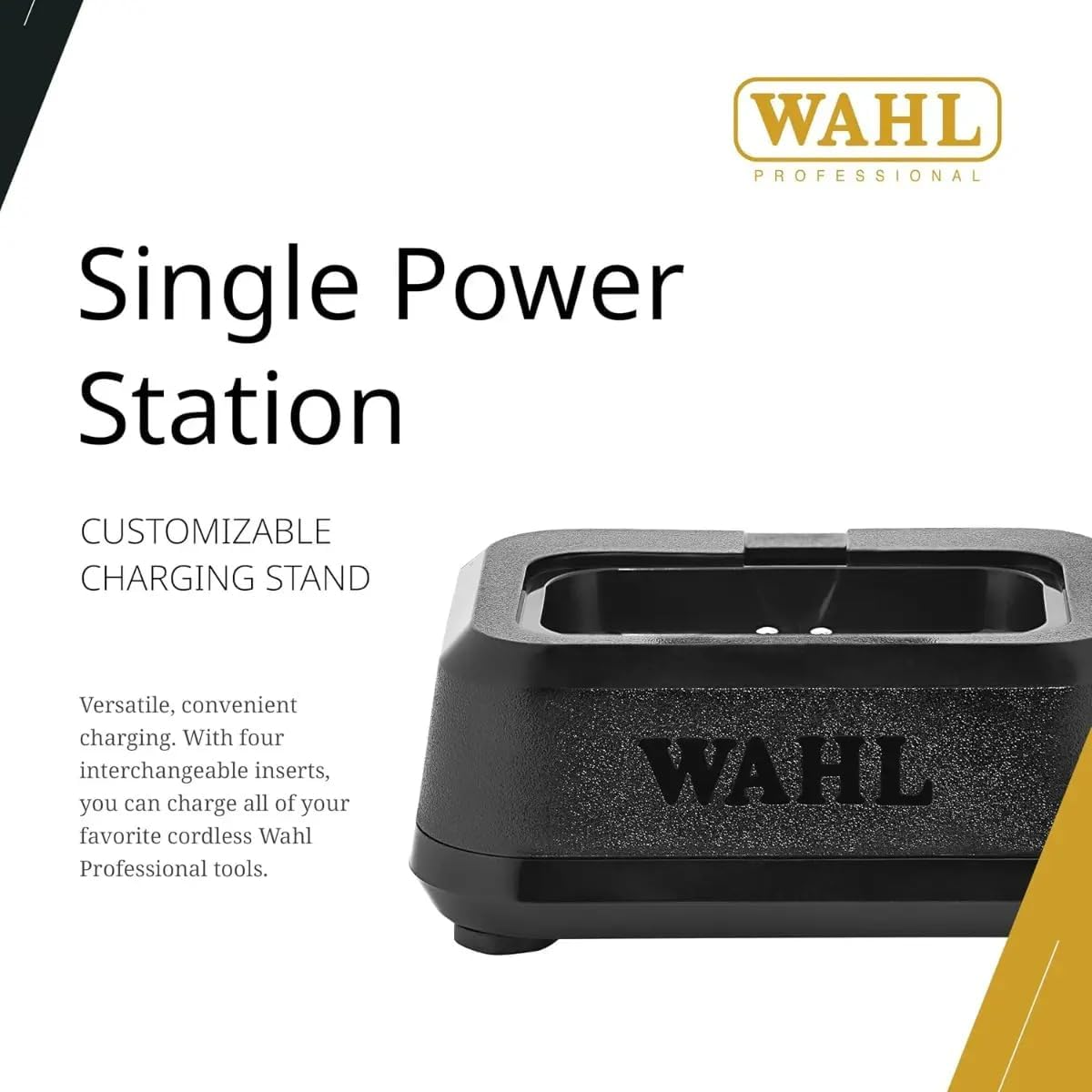 Wahl Professional 5 Star Vapor Cord/Cordless Clipper with Single Power Station Charge Stand image number 2