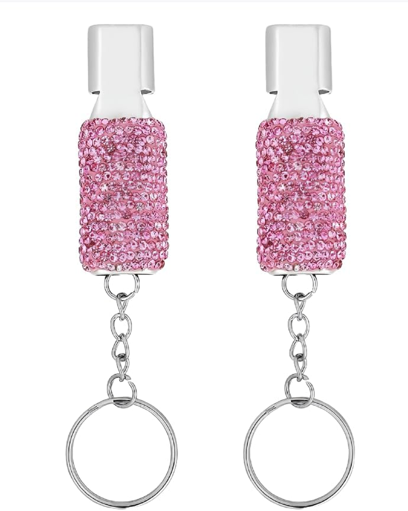 Emergency Whistles with Keychain for Camping and Hiking, 2-Pack image number 1