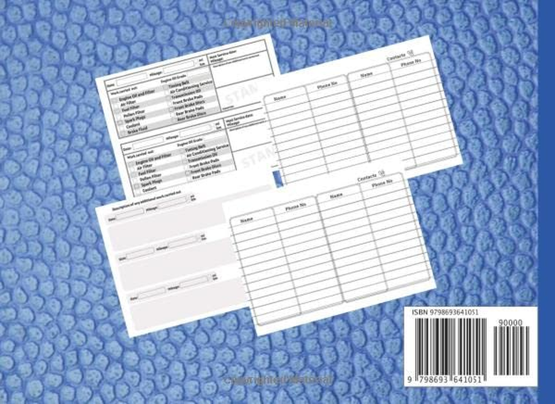 Vehicle Maintenance Log Book: Service and Repair Record Book for All Vehicles, Cars and Trucks image number 1