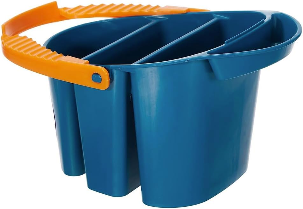 Martin 92-WP4021 Mijello 2-Liter Water Bucket Blue with Orange Handle, Small image number 1