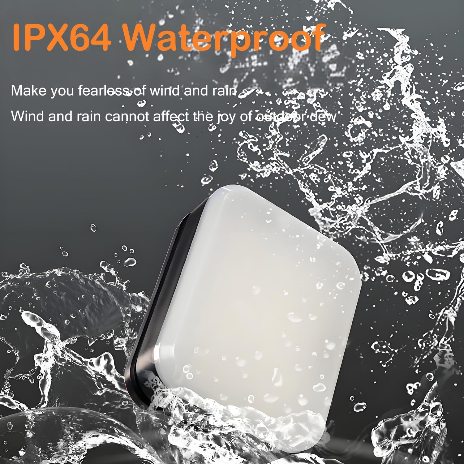 LED Camping Lantern Rechargeable 1000LM, 4000Mah Portable Camp Light with 4 Light Modes, IP64 Waterproof, Magnetic/Hook for Tent, Hiking, Emergency, Home, Car & Power Outages image number 2