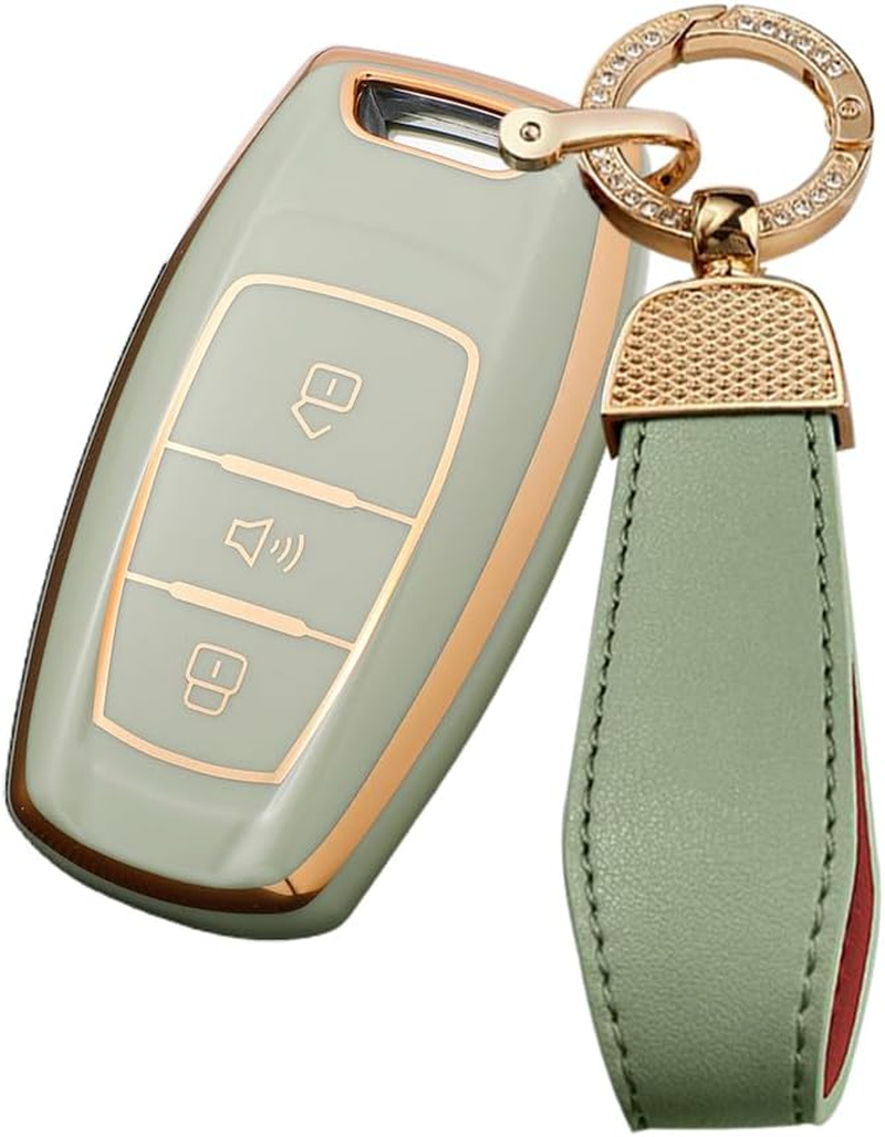 Ontto TPU Car Key Fob Cover Fit for Haval H6 H7 H9 H4 Hover H2S F5 F7 F7X F7H Dargo Jolion GMW Remote Key Case Key Shell Key Holder Keychain Protector Accessories