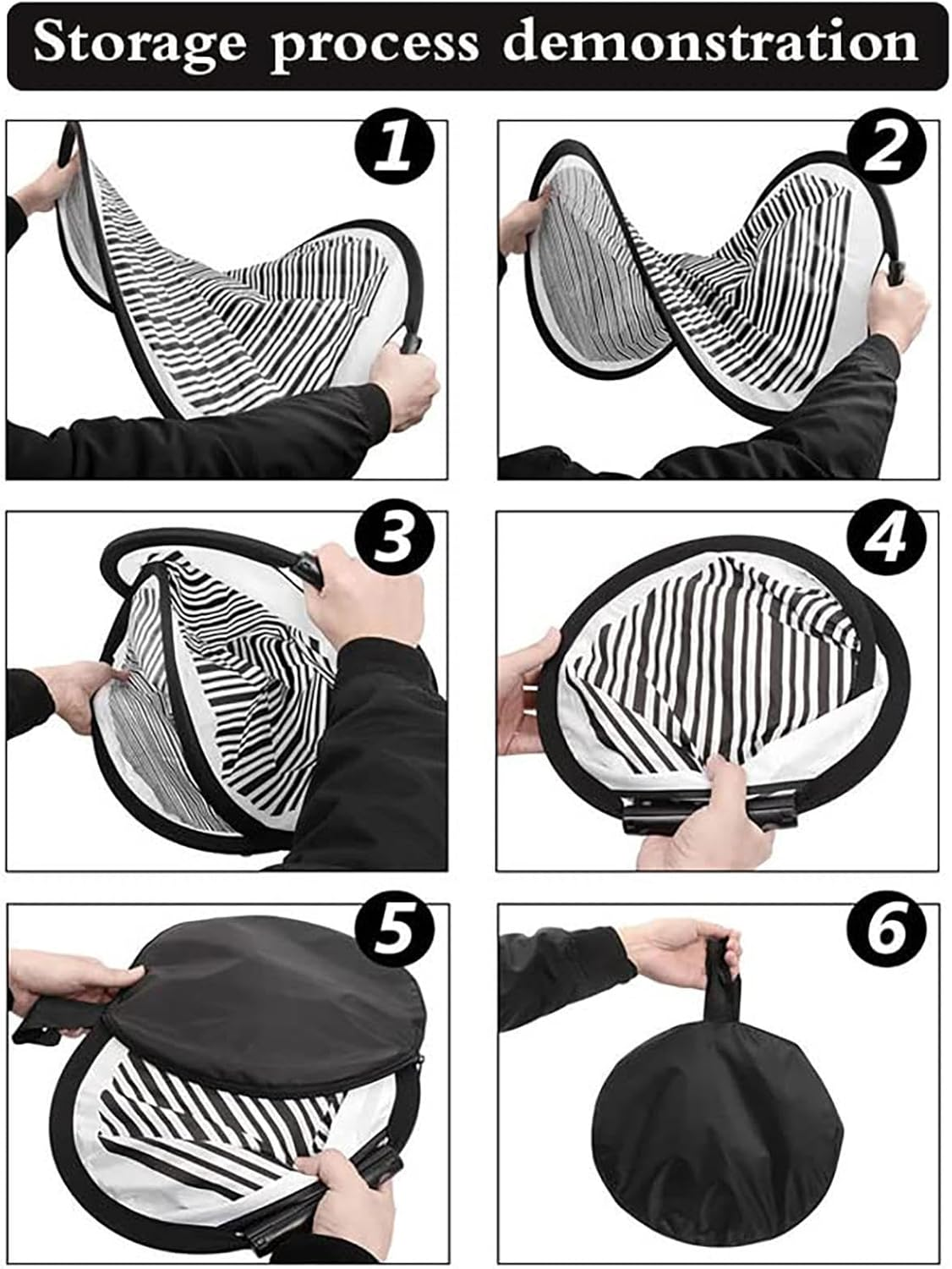 Light Reflector Board Dent Panel | Reflector Panel | Dent Reflector Board | Reflector Board P.D.R | Lined Striped Dent Board Reflector Panel | Foldable Striped Reflector for Racing and Caravan image number 1
