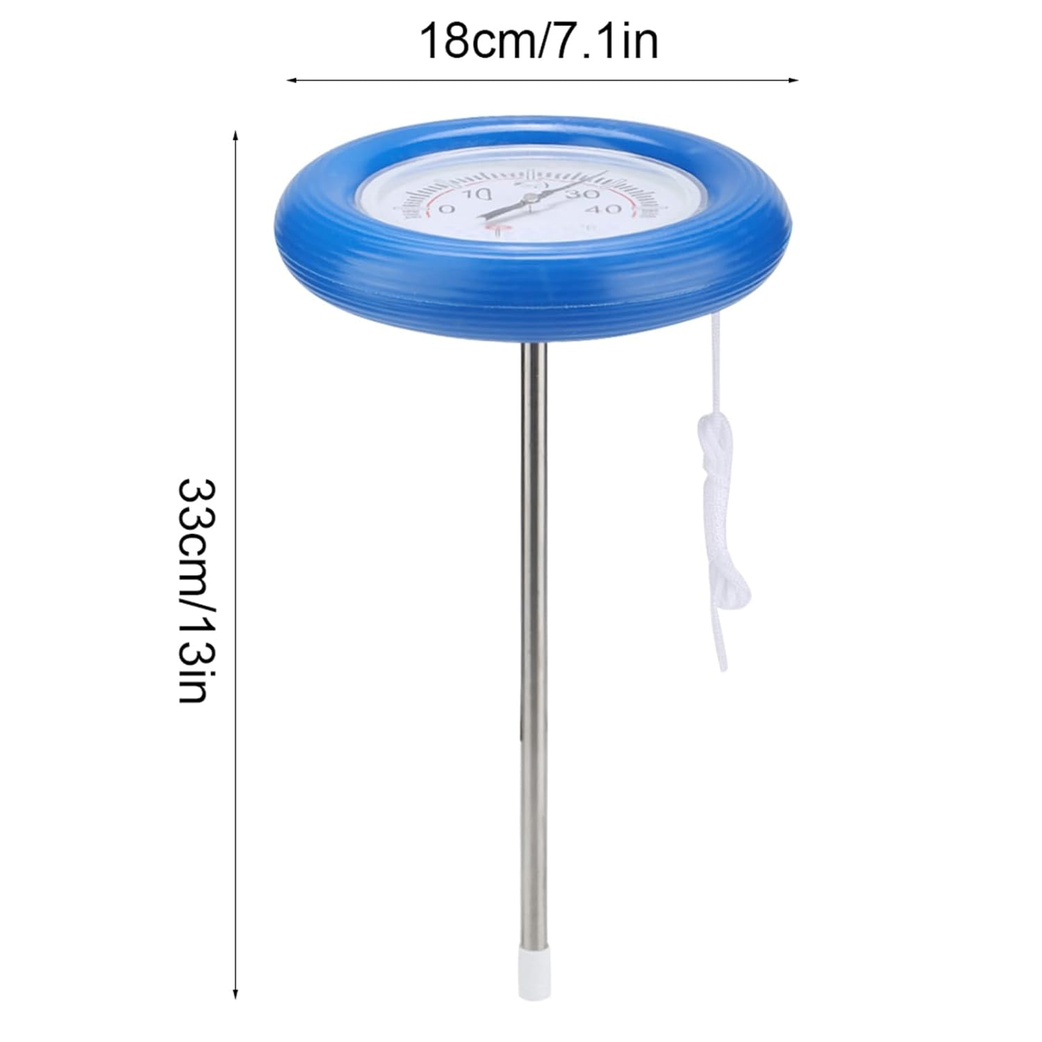 Cryfokt Premium Pool Thermometer for Accurate Water Temperature Testing - Waterproof Floating Thermometer for Pools, Spas, and Hot Tubs - Lightweight and Compact Design Suitable for Indoor And image number 6