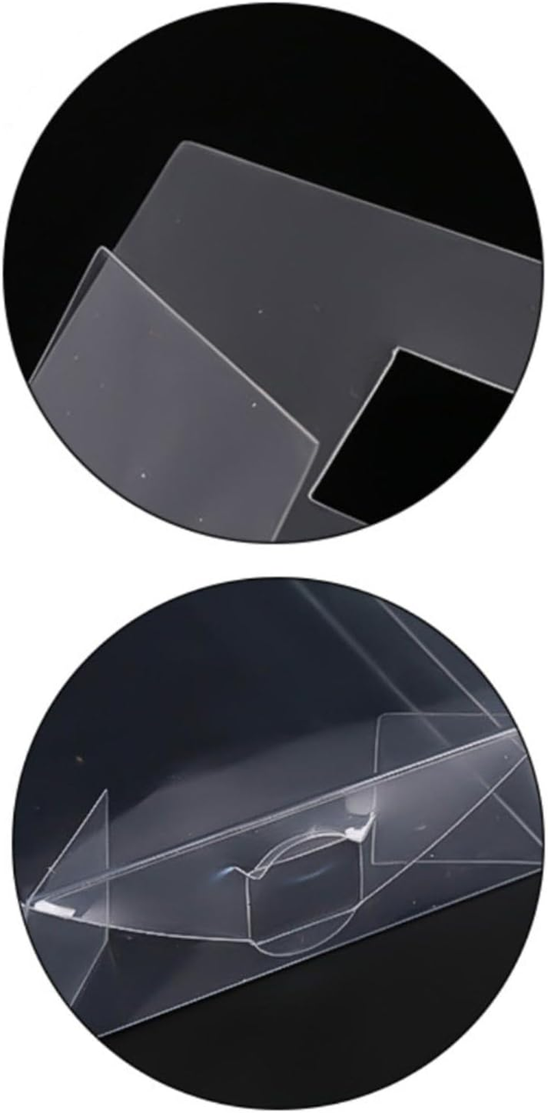 50 Pieces 1/64 Protector Clear PVC Cases 1/64 Car Toy Display Showcase 30X40X82Mm, Display Case for Model Cars