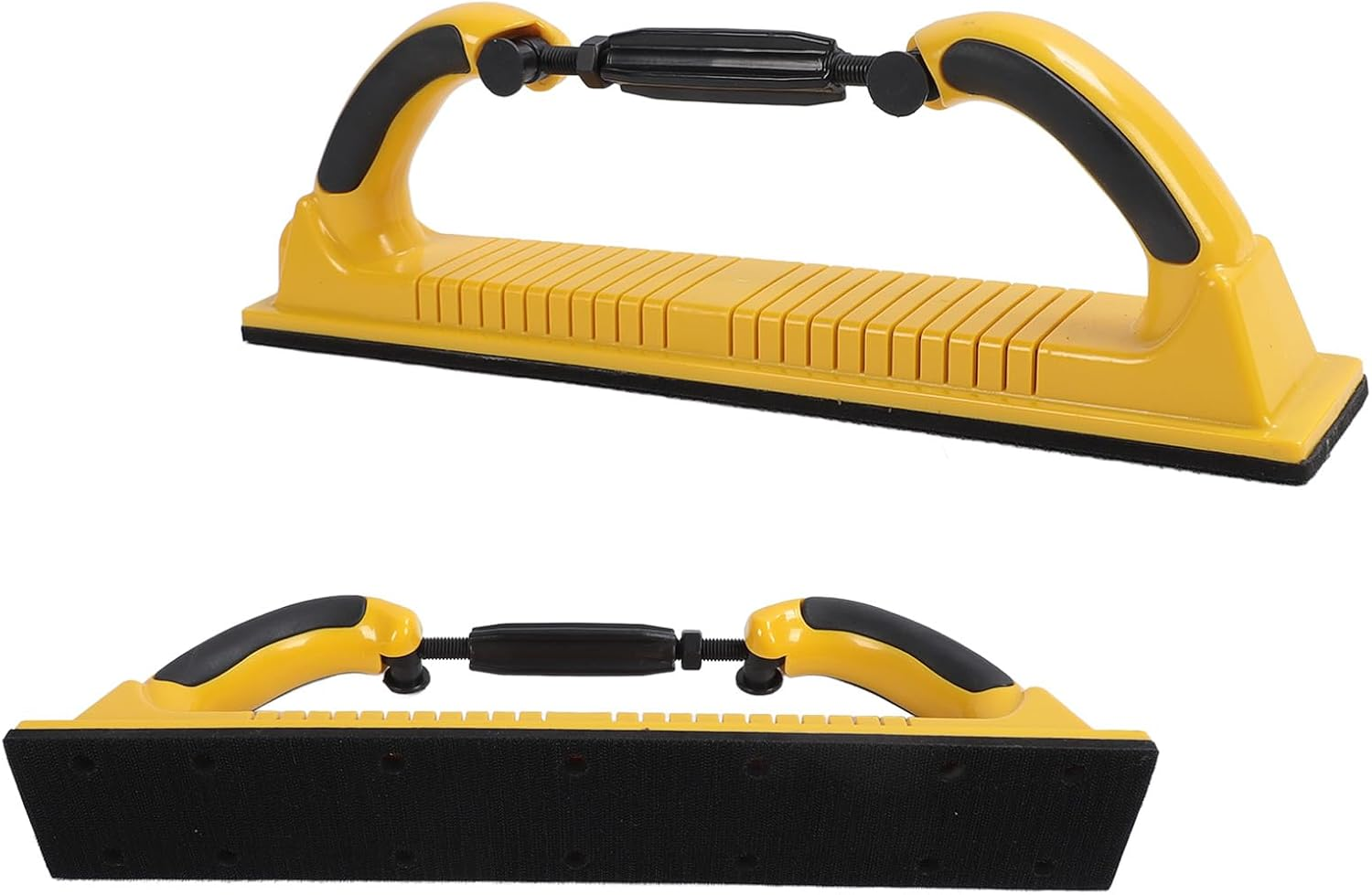 Longboard Hand Sanding File Block, Adjustable Radius Hand Sander Block with Design, Dust Extraction Sandpaper Block for Automotive Flocking Sticky, Wood Furniture