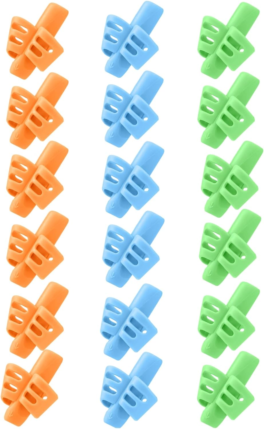 Junelsy Pencils Grips Pencils Grips for Kids Handwriting Posture Correction Training Writing AIDS for 2-4 Year Kids Toddler Preschoolers Students Children Special Needs (6PCS)