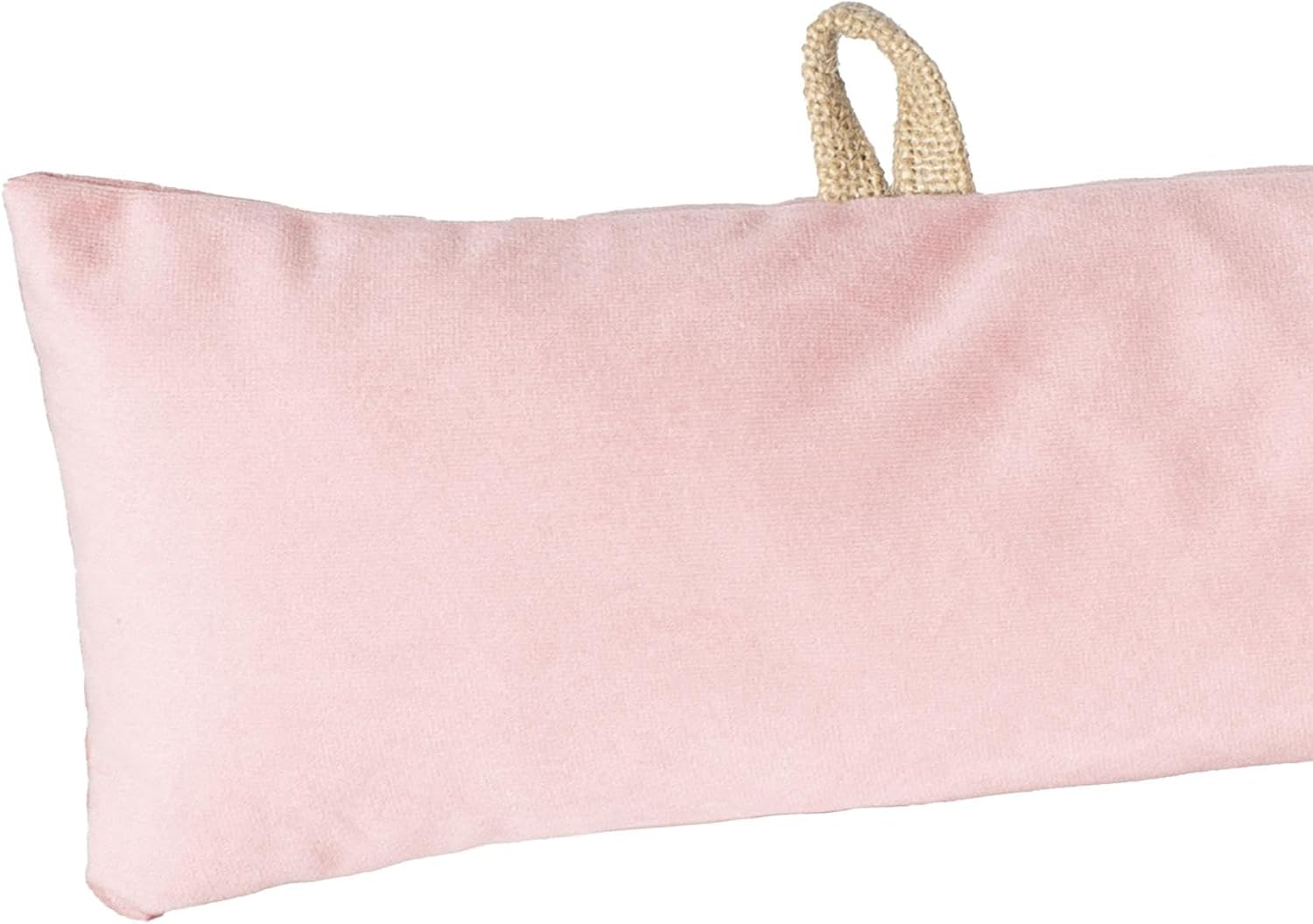 Nicola Spring Door Draught Excluder - 80 X 12Cm - Pink - 1Pc - Velvet Indoor Decorative Wind Stopper Home Interior Air Strip Wind Seal Window Draft Snake Sound Blocker for Home, Office Doors image number 4