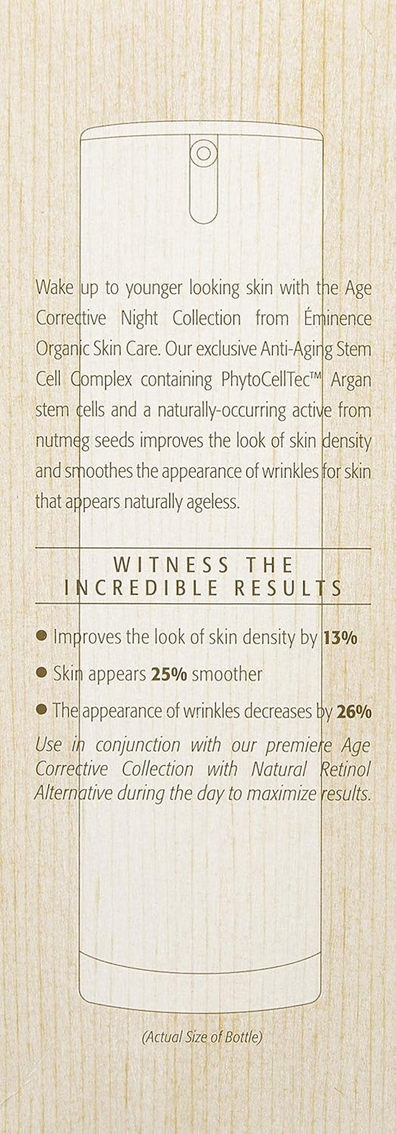 Eminence Lavender Age Corrective Night Eye Cream, 1.05 Ounce