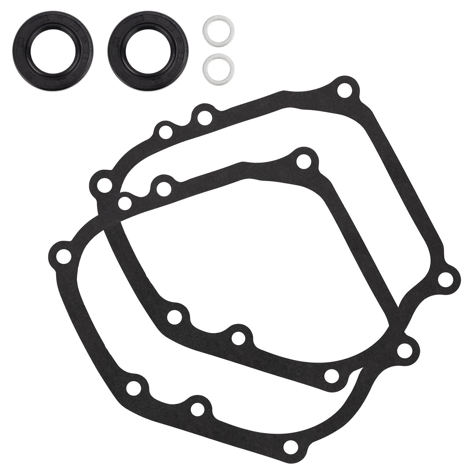Crank Case Side Cover Gasket Oil Seal Kit, Compatible with Coleman Mini Bike and Predator 212 and Baja 196Cc 200Cc 224Cc and Tillotson and Honda GX160 GX200 image number 1