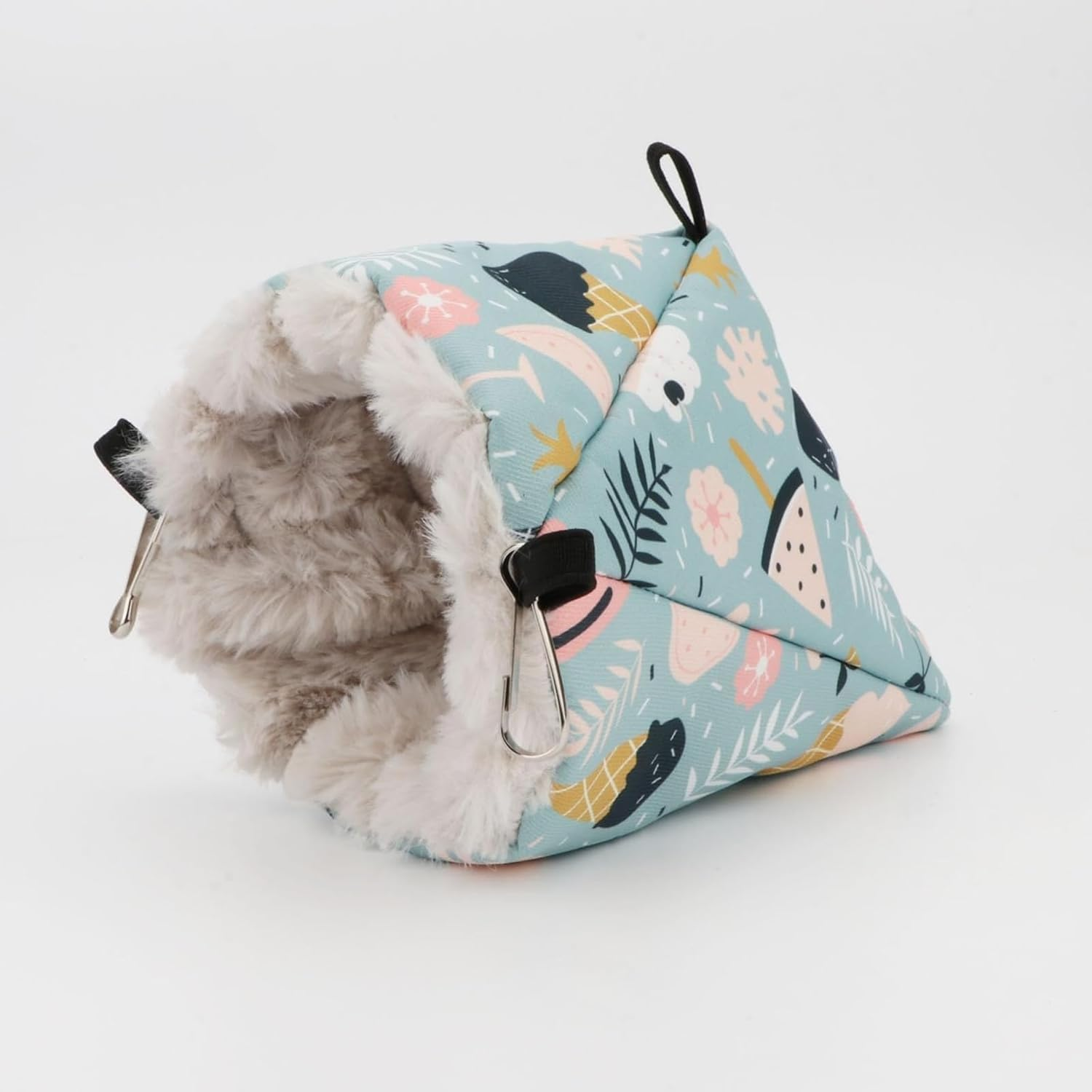 Guangyu Bird Nest for Cages, Plush Hanging Bed as Warm Bird Tent for Sleeping & Playing, Waterproof Winter Sleeping Nest for Parrots, Budgies, Cockatiels and Canaries image number 2