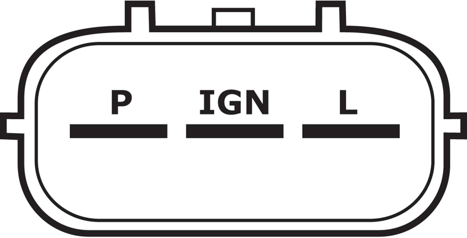 DB Electrical 400-52101 Alternator Compatible With/Replacement for Caterpillar Mini Excavator 301 302 303 304, Skid Steer Loader 216 226 228, Cat Wheel Loader 902 906 1998-2003 ND101211-2770 0R9700 image number 6