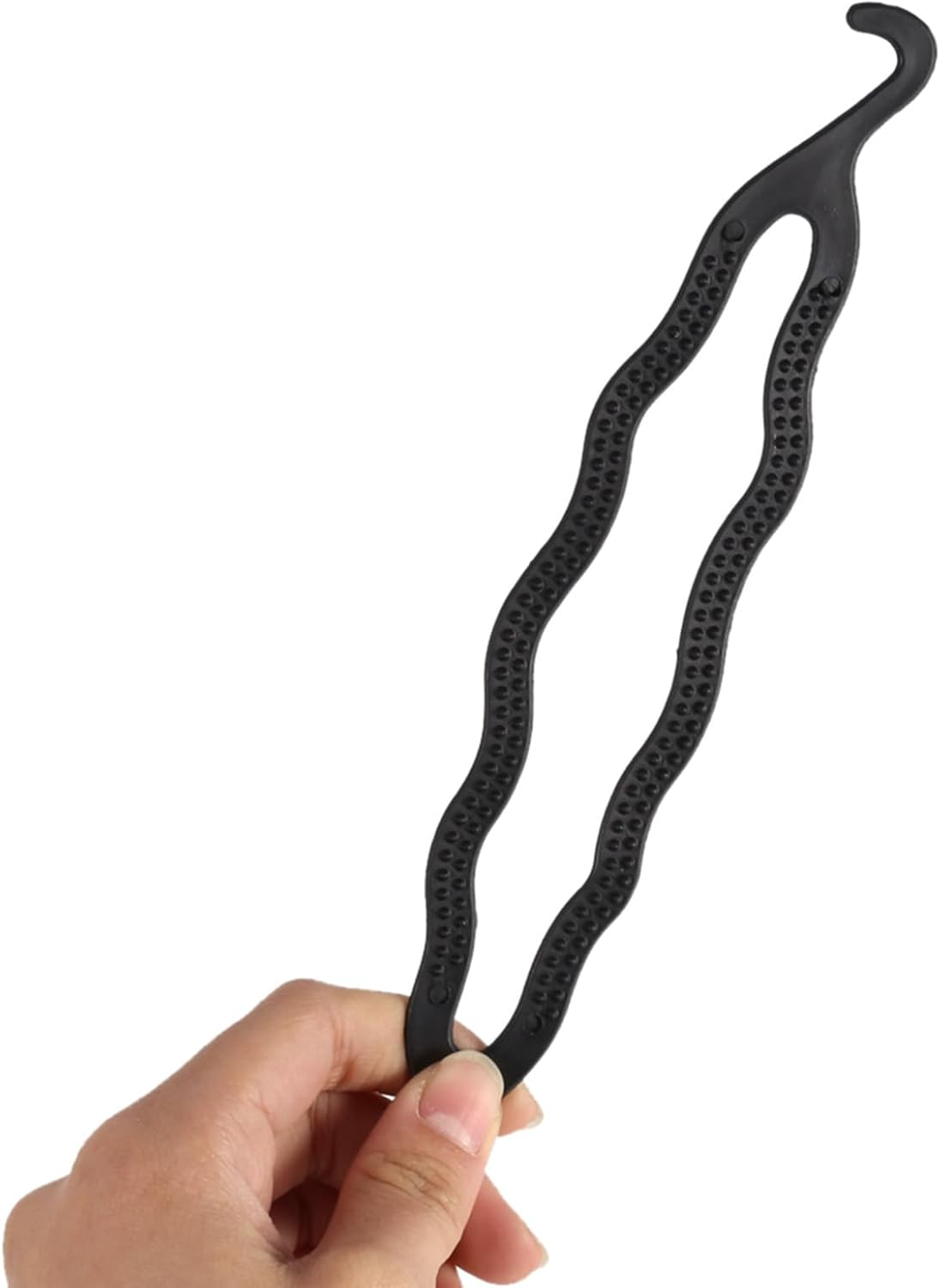 YUMILI 4 X Hair Bun Maker - Braiding Styling Discs 3 Types DIY Hair Styling Accessories (Stable Fast Hairstyles for Long Hair/Wedding/Party) image number 4