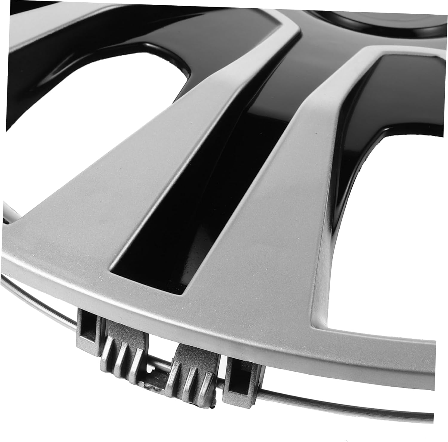 MUCKLILY Automotive Wheel Replacement Tire Wheel Covers for Transporter Rim Protector Pp Material Sleek Finish image number 1