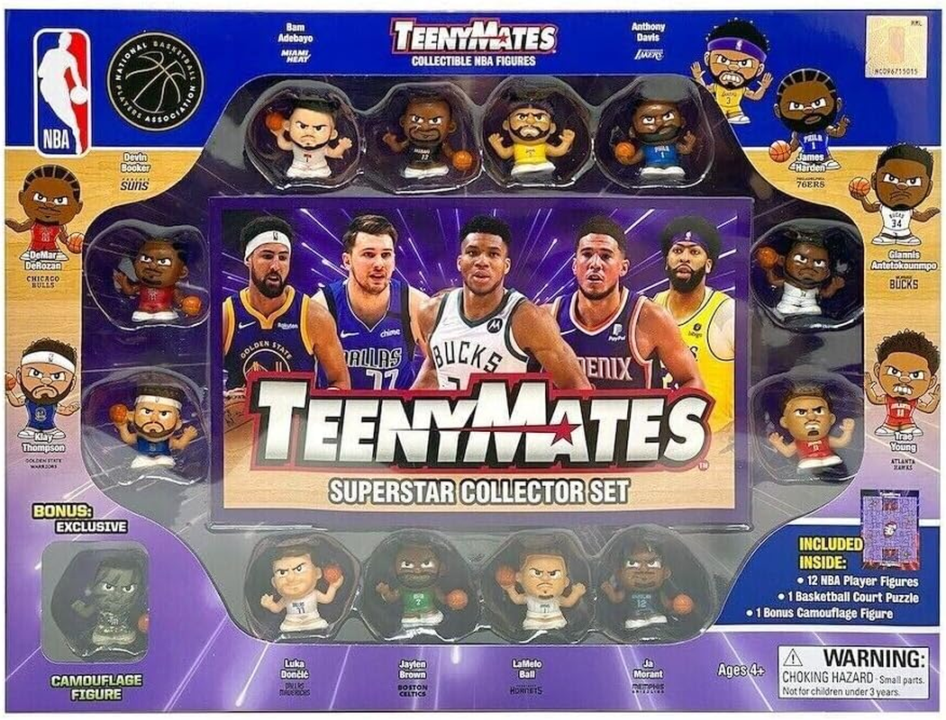 Teenymates NBA Series 8 Superstar Collectors Box Gift Set