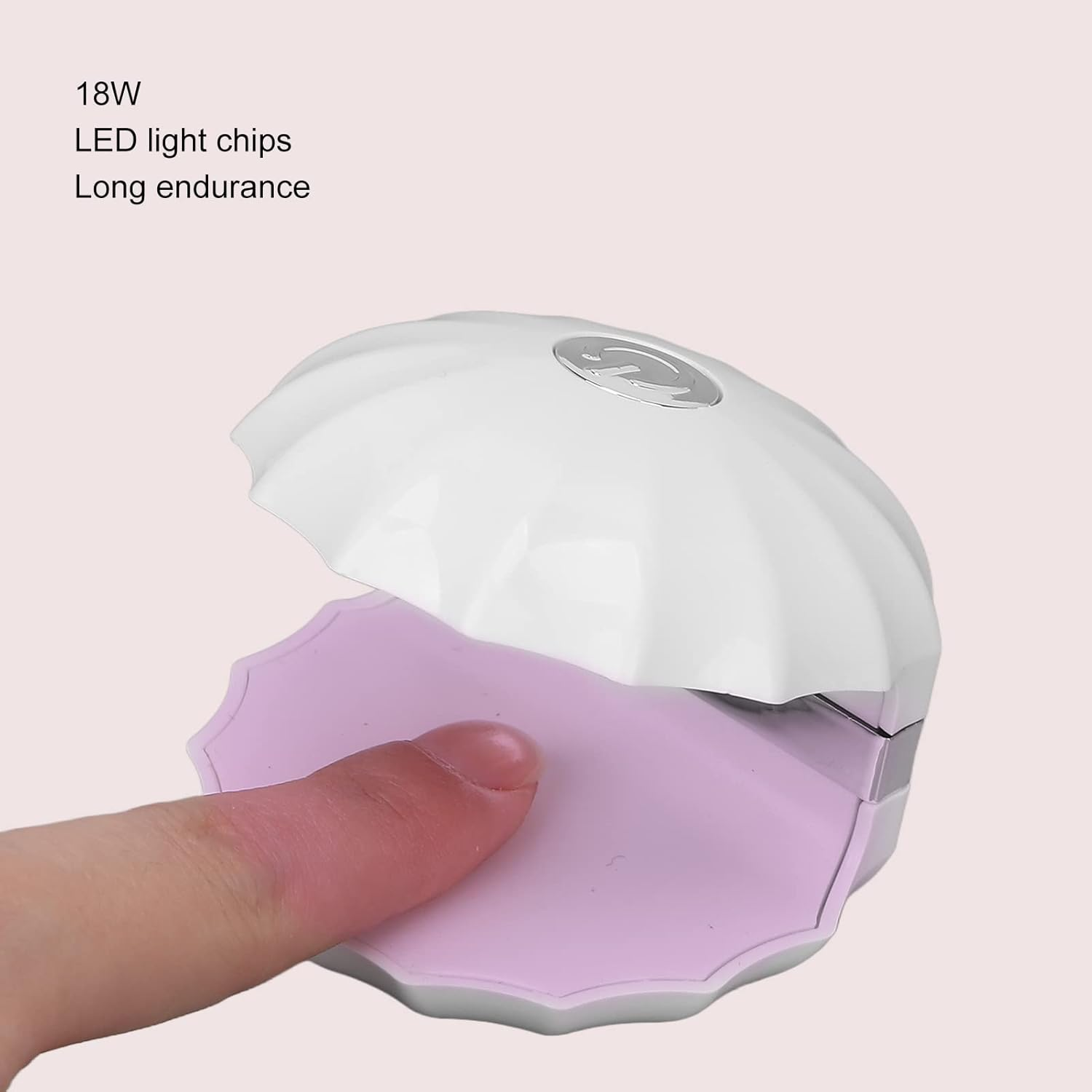 Nail Care Lamp Compact DIY Mini Button Nail Care Lamp image number 1