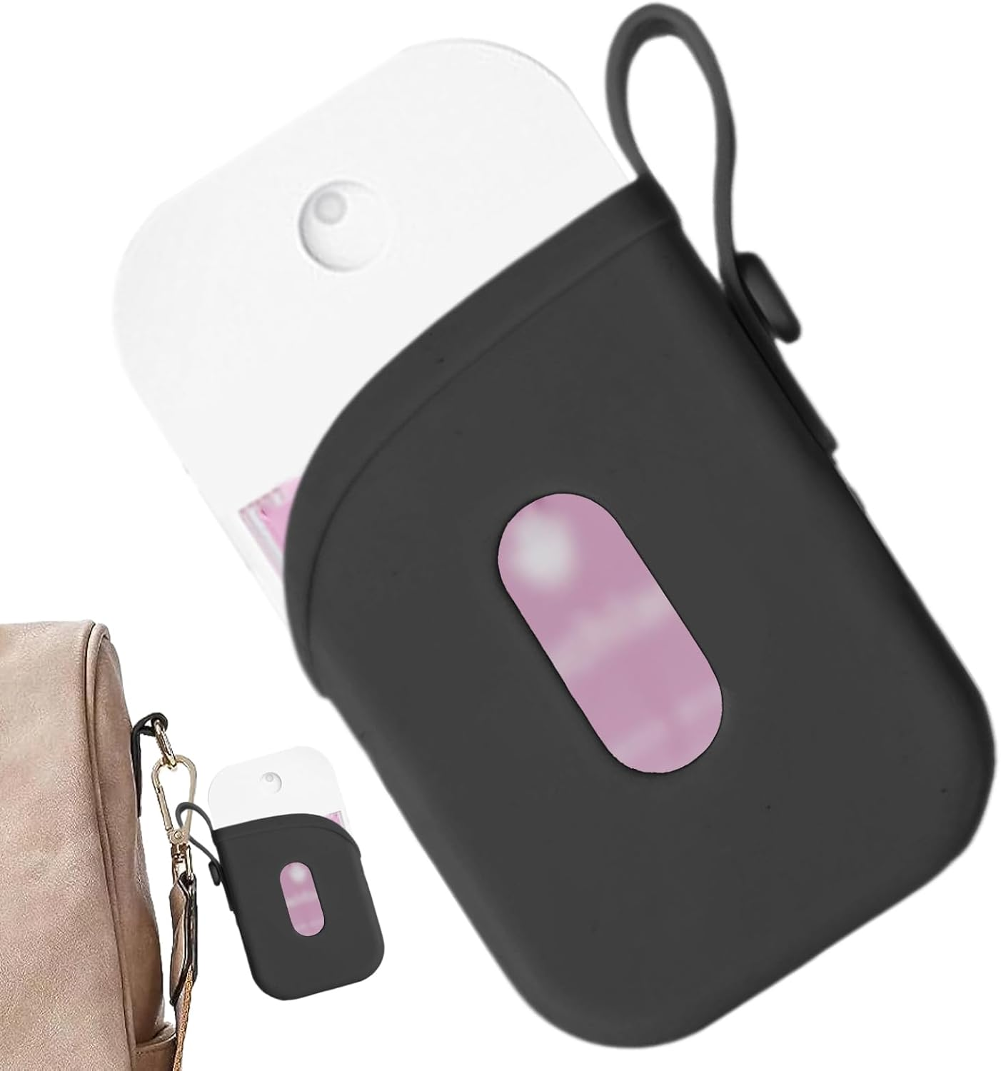 Portable Travel Liquid Makeup Packaging - Inflatable Air Column Column Bubble Wrap Bag | Silicone Empty Bottles Protective Sleeve, Protective Cover