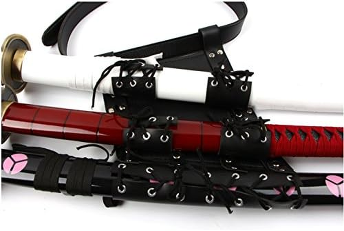 Sword Bag Sword Carry Case Back Strap Waistband for Ninja Hero Cosplay Anime Costume image number 4