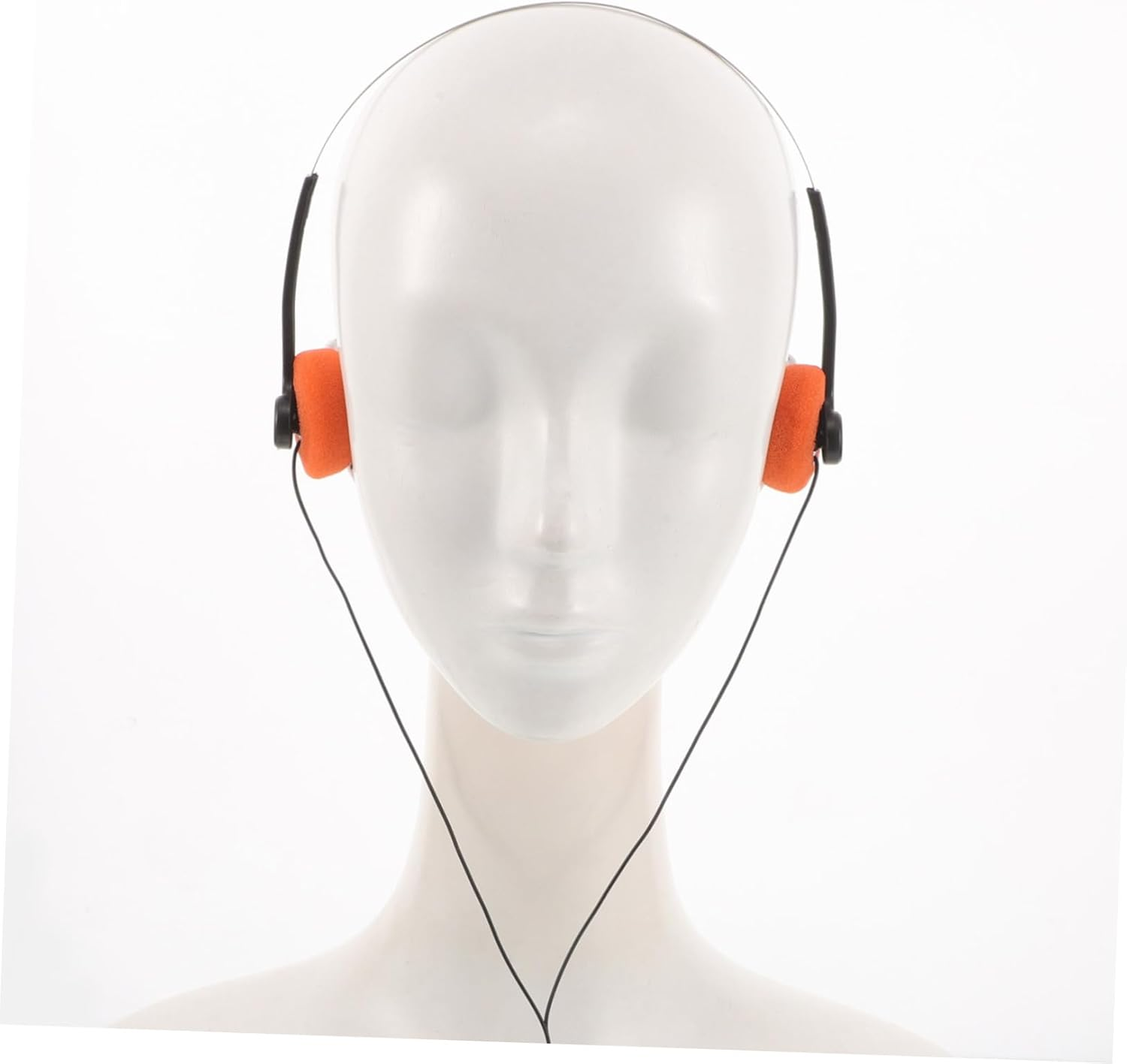 WOONEKY Adjustable Lightweight Retro over Ear Headphones with Cushioned Ear Pads for Comfortable Fit Safe Listening School Headphones for Students in Classroom and Library Use image number 5