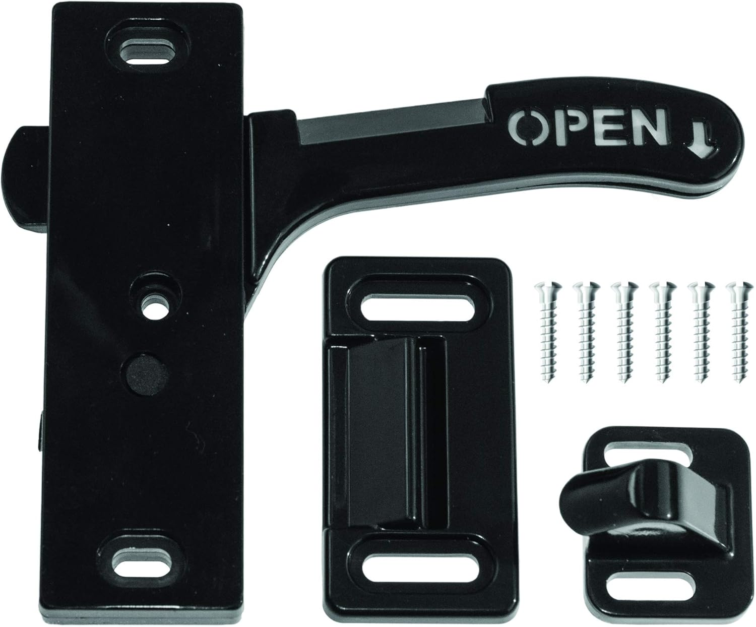 RV Designer E285, Screen Door Latch and Handle Kit, Right Hand, Entry Door Hardware image number 3