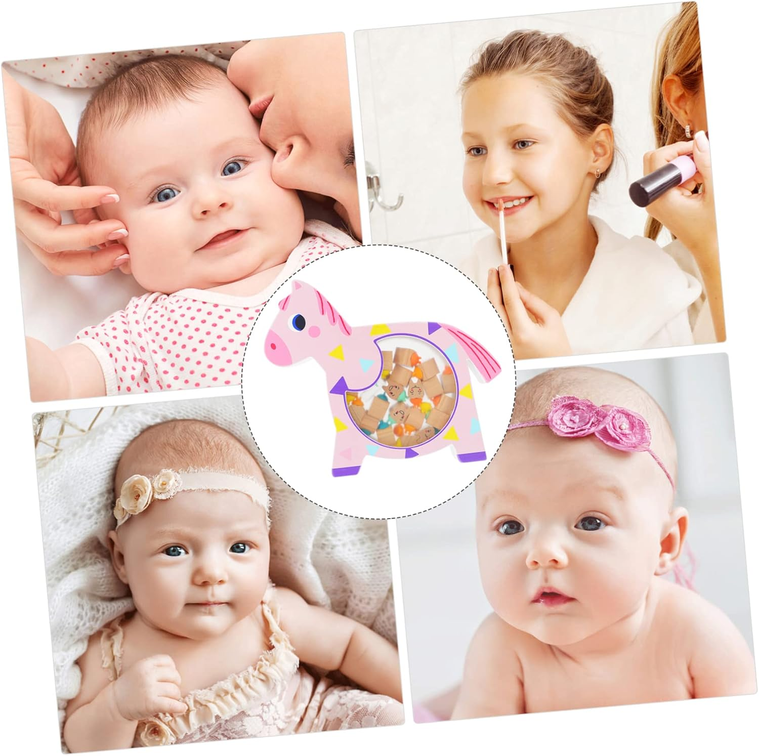 20Pcs Teeth Box with Lanugo Container and Storage Case Keepsake for Shower Cherish Childhood Memories Smooth and Safe Design for Boys image number 1