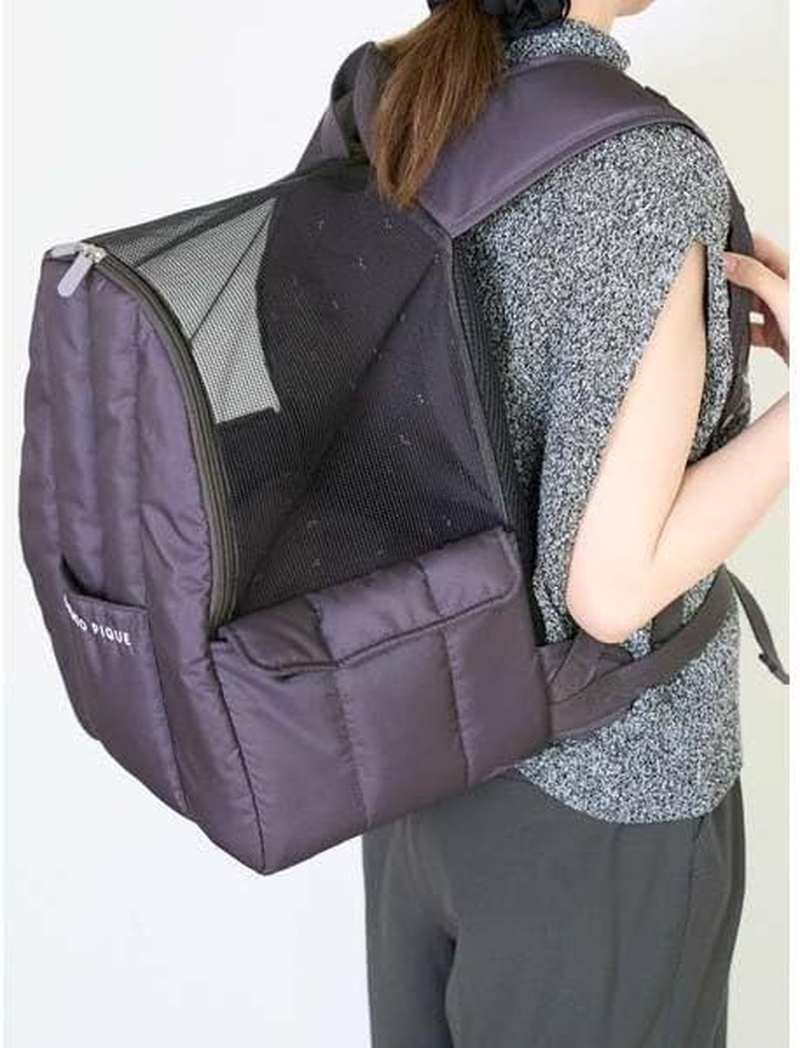 Gelato Pique Cat & Dog PAGB249096 CGRY F Backpack Carrier, CGRY, F image number 1