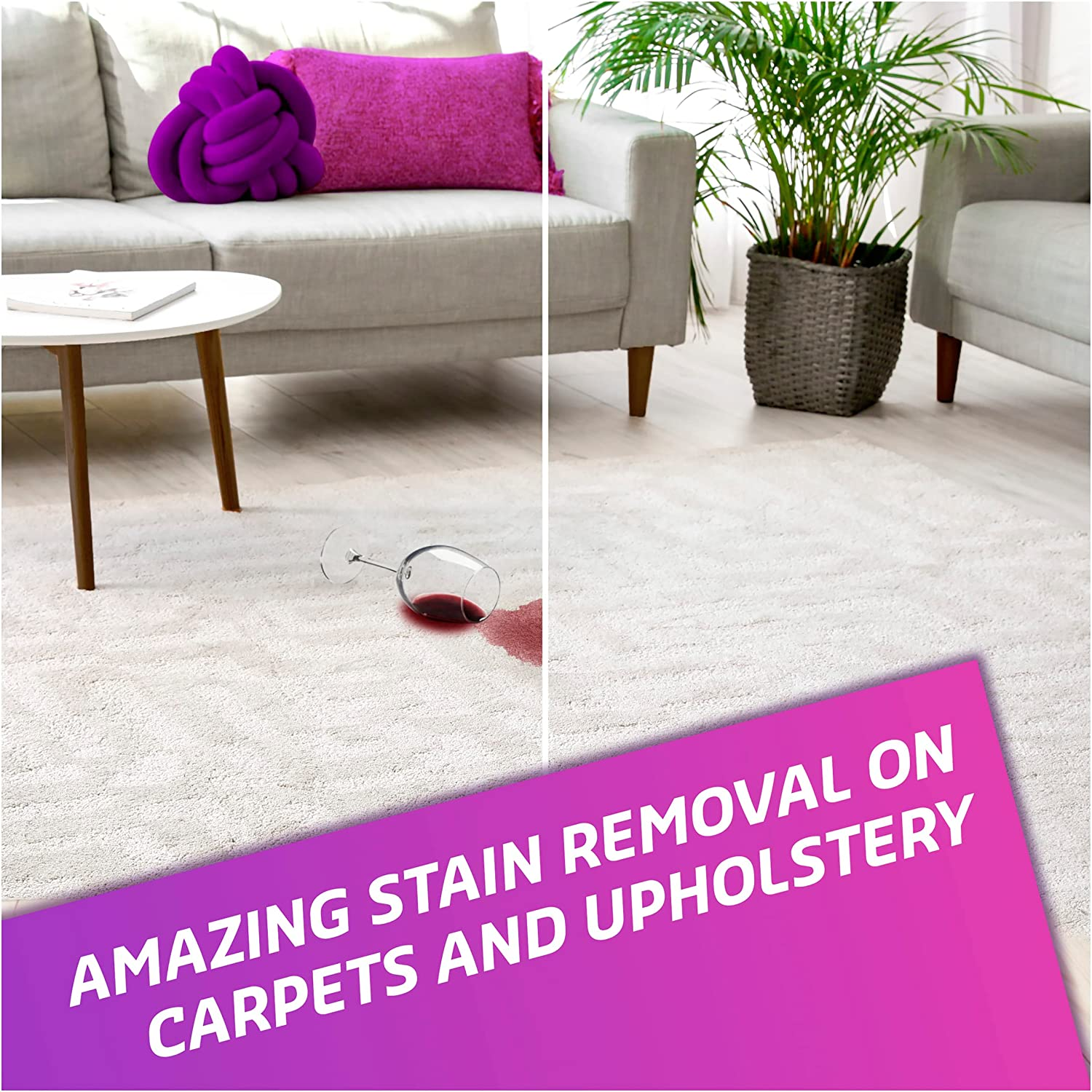 Vanish Preen Gold Oxi Action 3 in 1 Stain Remover, 410Ml image number 5