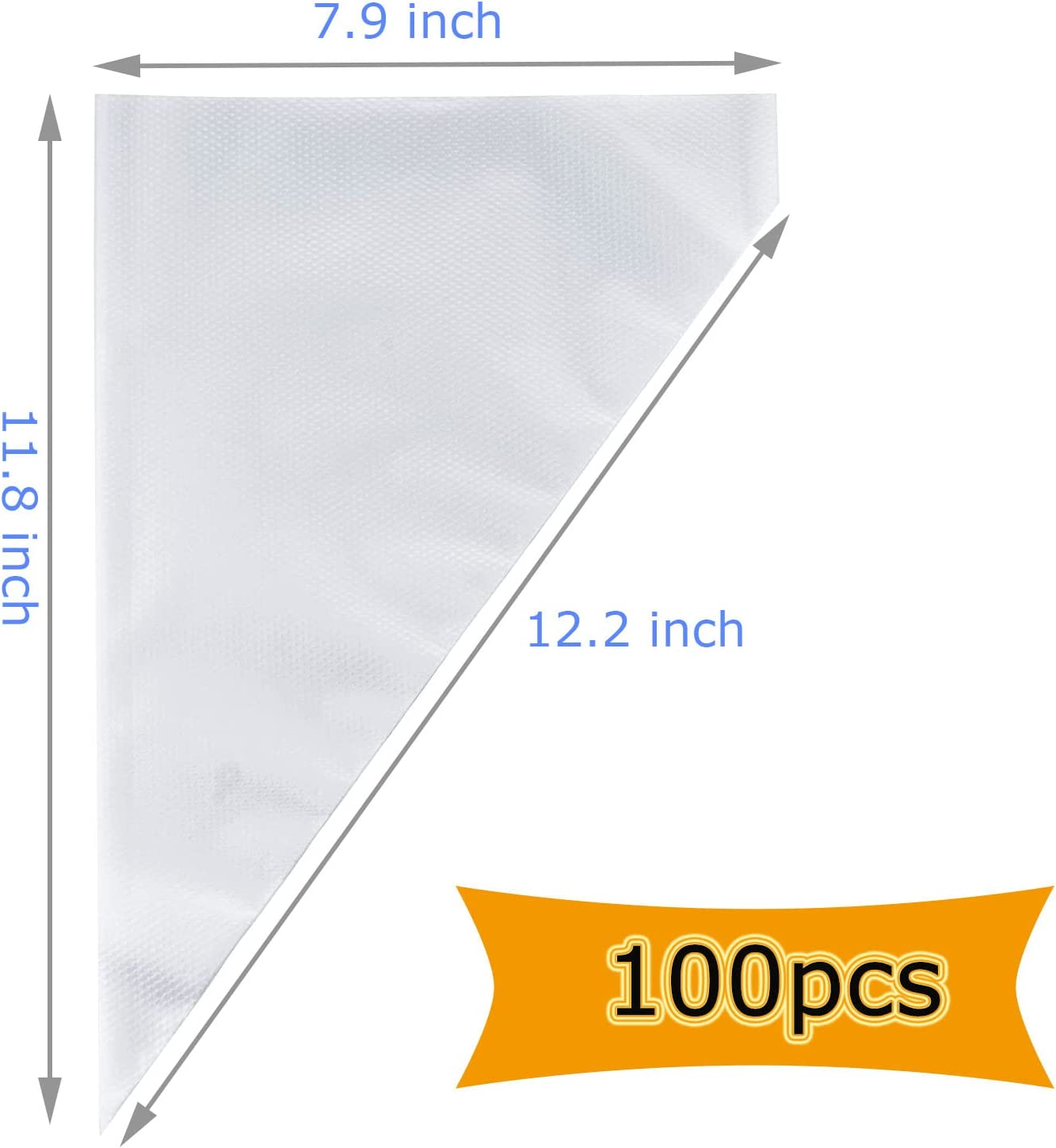 Piping Bags,Pastry Bags 12Inch 100Pcs,Disposable Icing Piping Pastry Bags for Cookie Cake Decorating Supplies, anti Burst and Non-Slip Thicken Cake Decorating Bags &hellip; image number 5