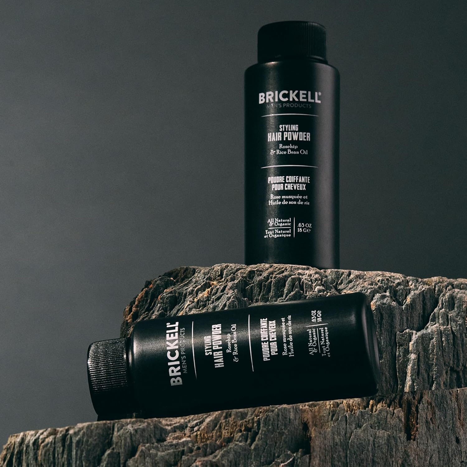 Brickell Men'S Styling Hair Powder for Men, Creates Volume, Natural & Organic, Non-Greasy Texturizing Powder, 18G, Fragrance-Free image number 3