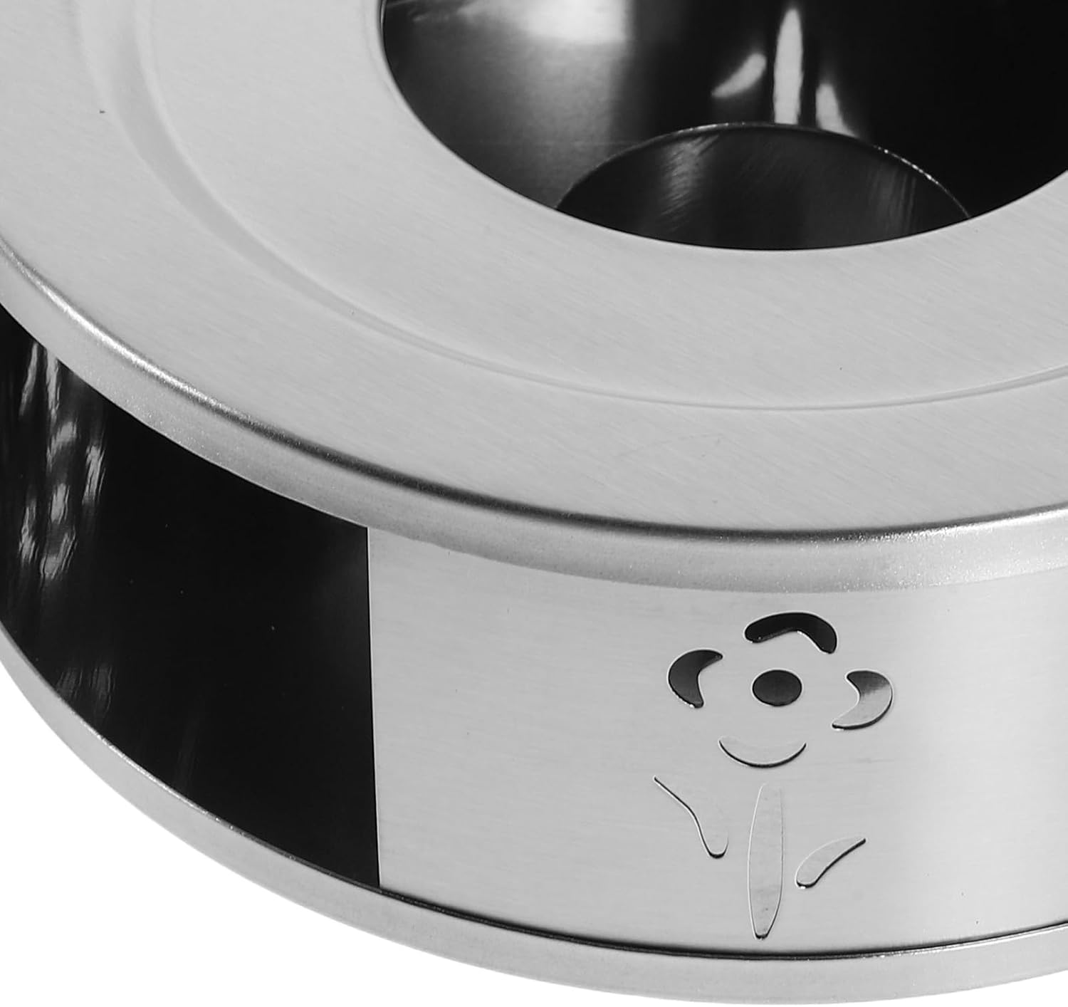 LIFKICH Stainless Steel Teapot Warmer with Charming Flower Design Quick Heating Base for Tea Coffee Milk Espresso Kettle Heater Suitable for Indoor Outdoor Use image number 6