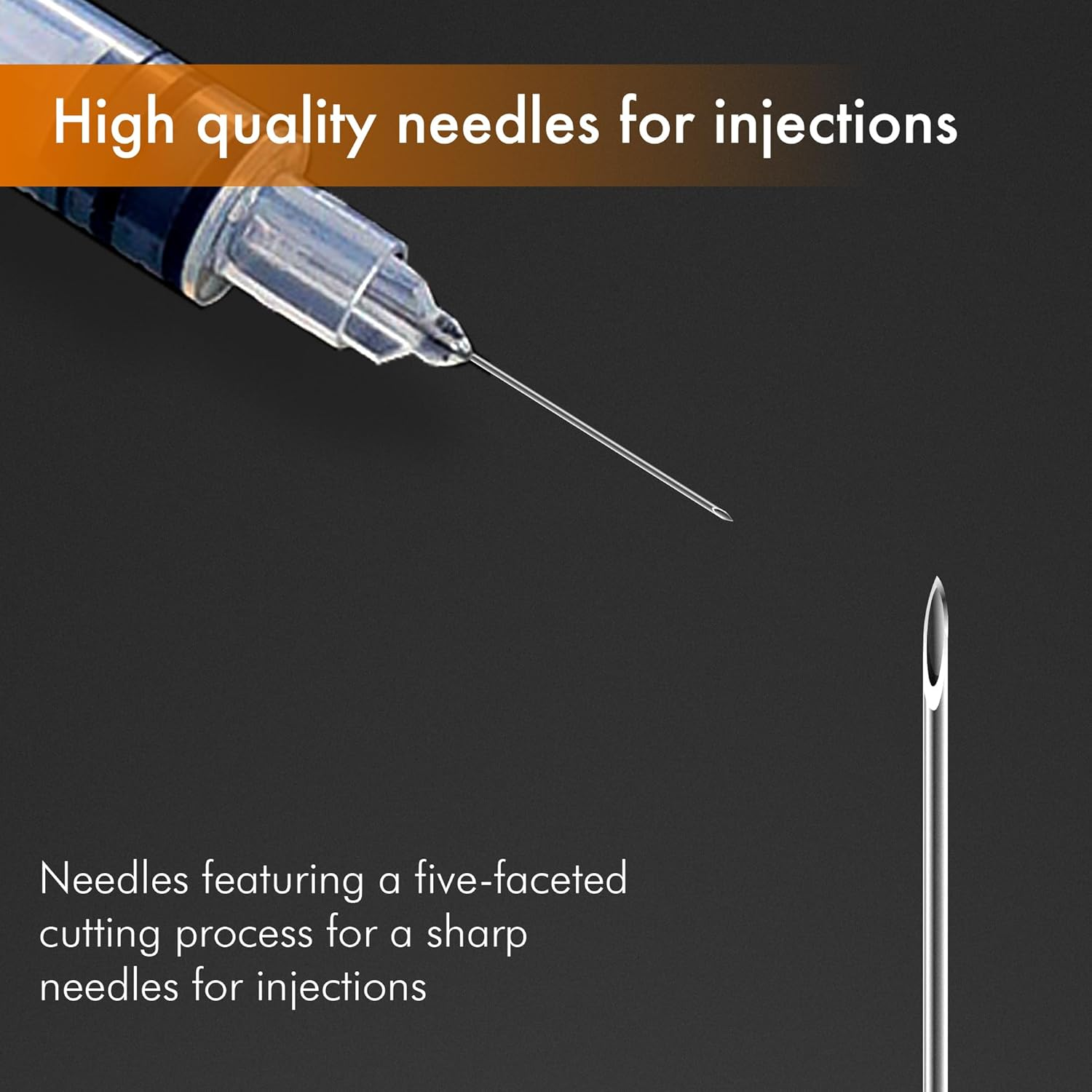 1Ml/Cc 30G 13Mm Syringes, Lab Dispensing Syringe, Individual Wrapped, Box of 50 image number 3