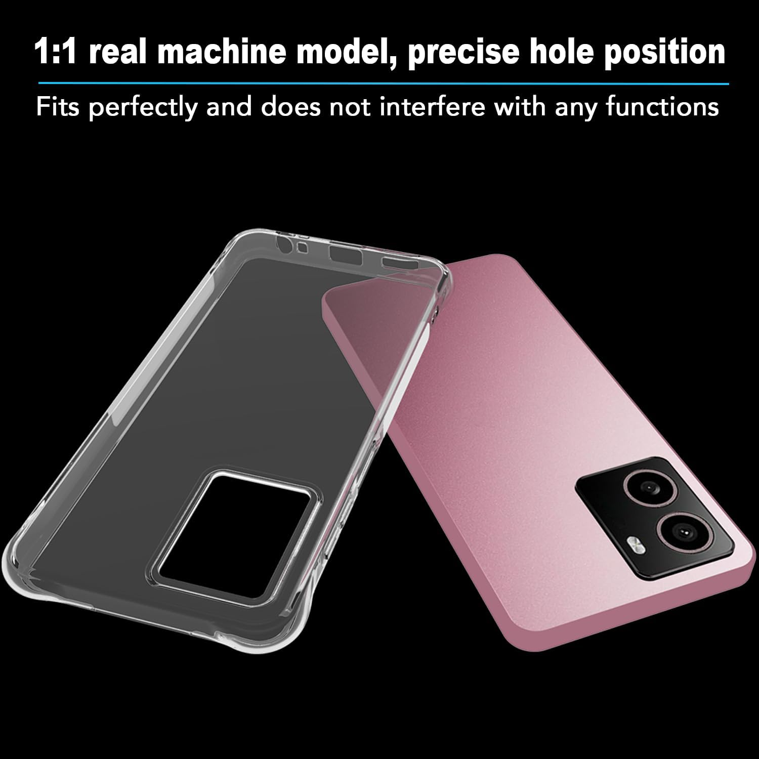 USTIYA Case for Nokia HMD Pulse plus 4G Case Clear TPU Four Corners Protection Cover Transparent Soft image number 5