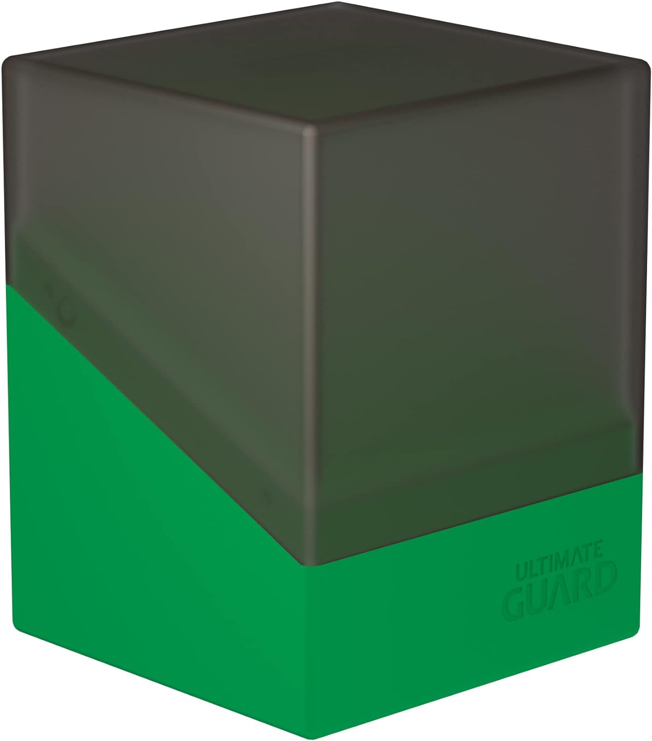 Ultimate Guard 100+ Synergy Boulder Deck Case, Black/Green