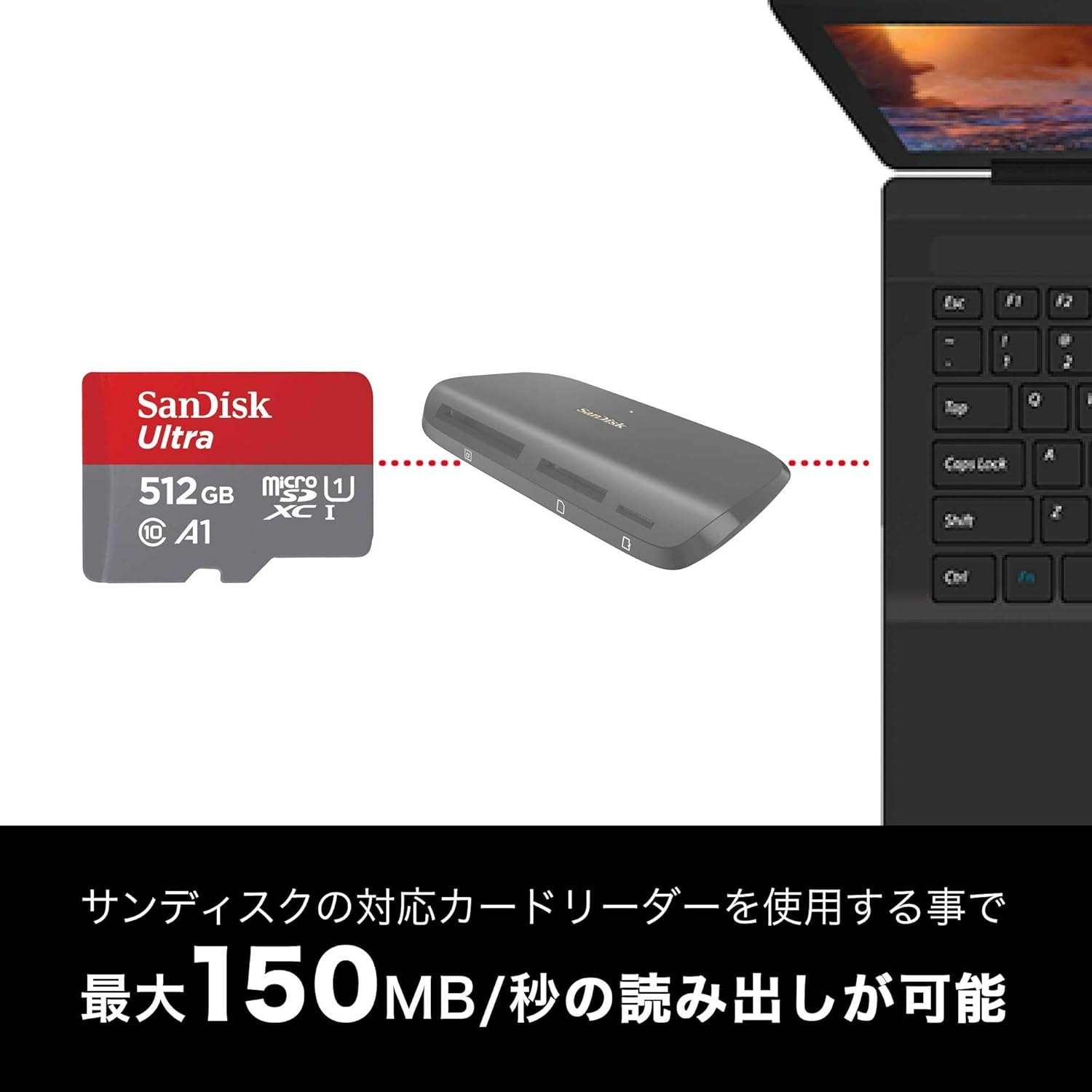 Sandisk Ultra SDSQUAC-512G-GH3MA Microsd Card, UHS-I U1, Class 10, Nintendo Switch, Manufacturer'S Operation Verified, Simple Design Package image number 5