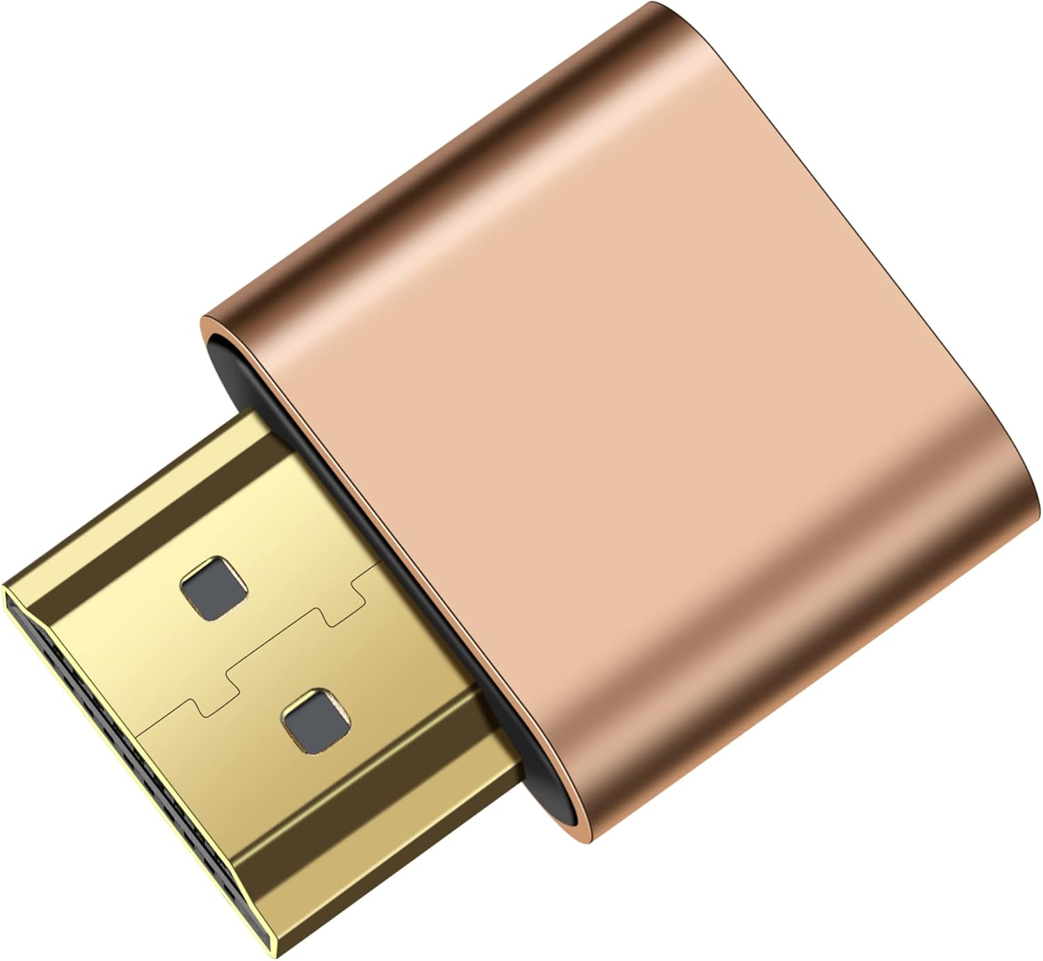 FUERAN 4K Dummy Plug，Virtual Monitor Display Emulator, Headless Display Adapter Supports up to 3840X2160@60-1080@120 Hdmi-Compatible Graphics Acceleration for Ethereum ETH ZEC BTC Mining (4K- HDR-6P) image number 4