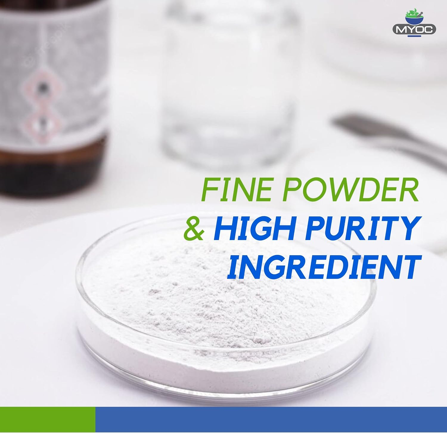 MYOC Disodium EDTA Pure Cosmetic Grade Raw Material White Crystalline Powder for DIY Body Soaps, Hair Shampoo & Conditioner, Facewashes Foam Builder & Cleanser 85Gm image number 4