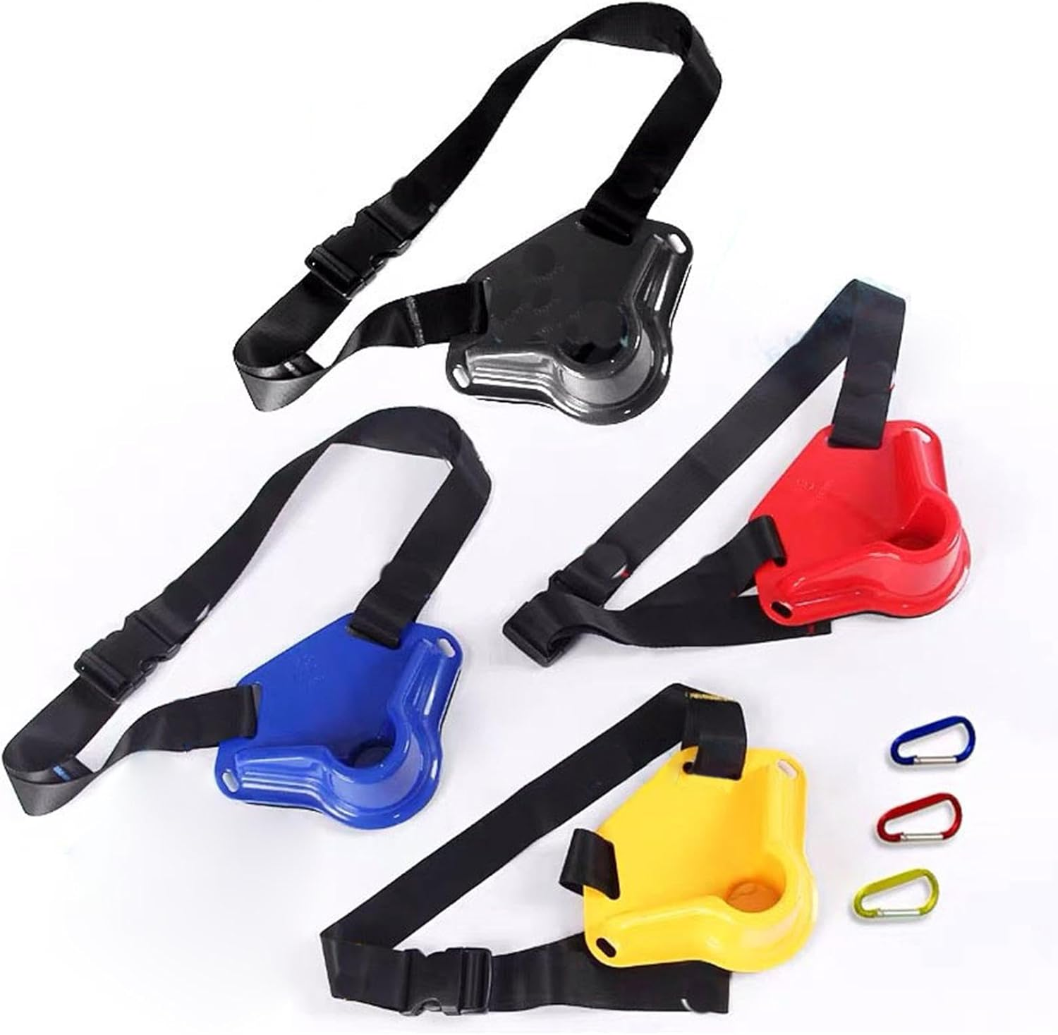 Koolsoo Fishing Belt Rod Holder, Waist Rod Pole Holder Sturdy Waist Belt Accessories, Offshore Gimbal Fighting Belt Belly Fishing Waist Rod Holder, Black image number 4