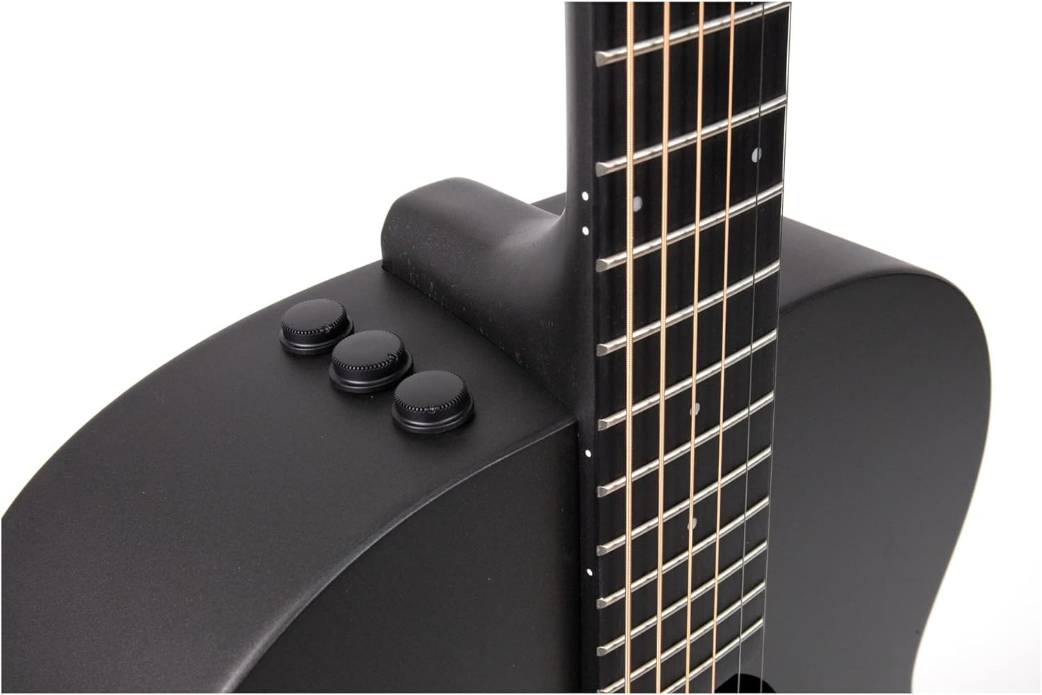 Enya EA-X0 41" HPL Spruce & KOA Acoustic Electric Guitar - Pickup/Eq - Black