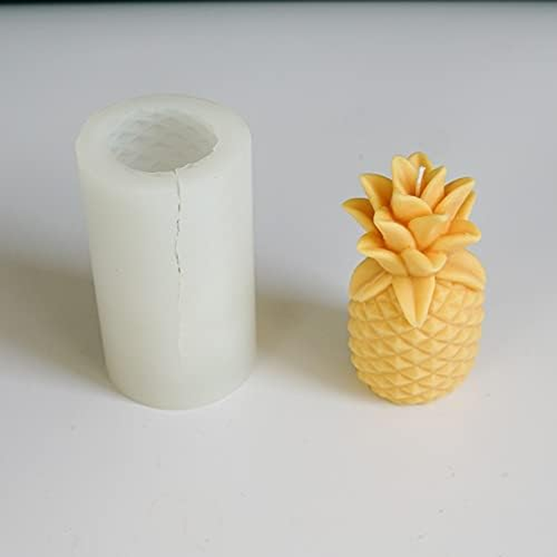 Candle Silicone Molds for Candle Making, 3D Simulation Fruit Mold Art Sculpture DIY Aromatherapy Plaster Mould
