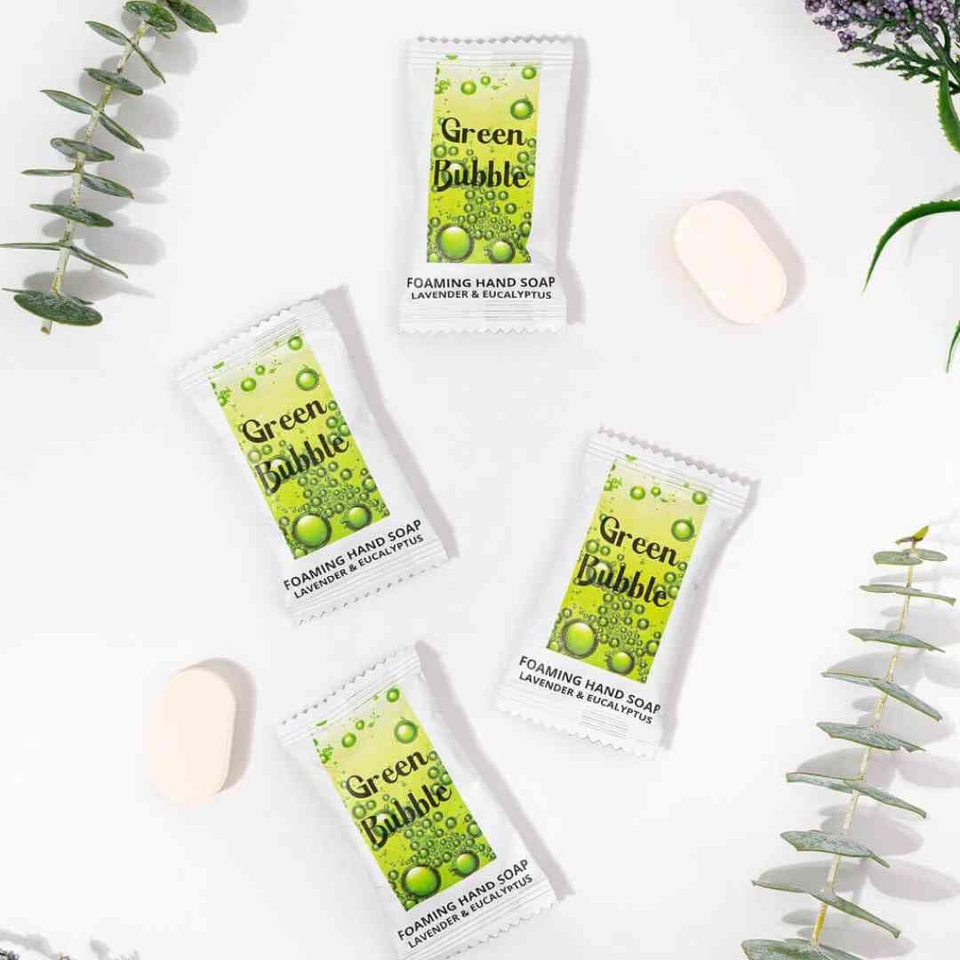 Green Bubble 6 Hand Soap Tablets Reffills, Makes over 2 Liter of Soap, ((Makes 6 X 350Ml Bottles of Soap) (6 Refills Hand Soap Tablets) image number 3