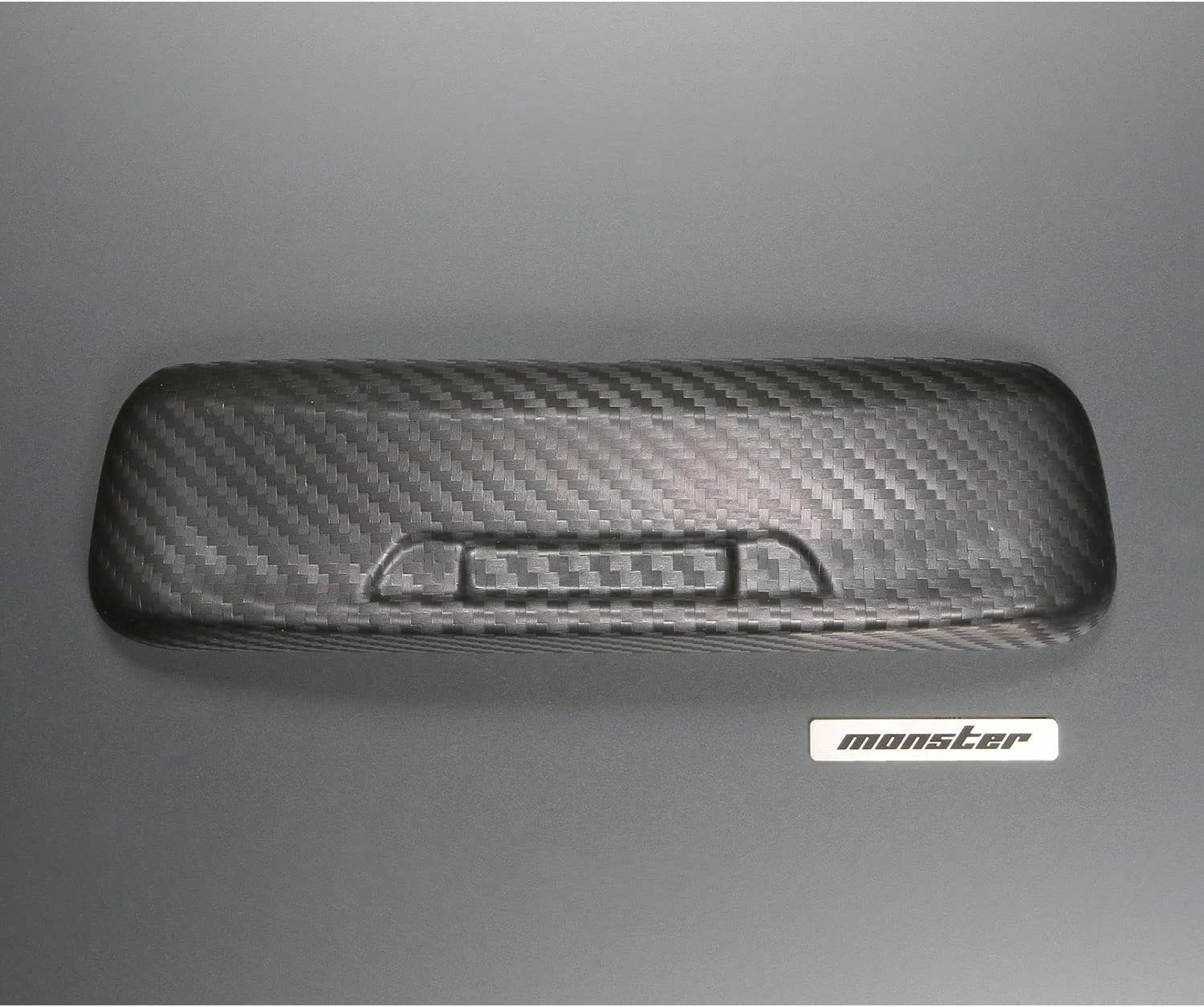 MONSTER SPORT 861000-7600M Rearview Mirror Cowl Suzuki Anti-Glare Function Rearview Mirror Car General Purpose Swift Sport [Zc33S]/Jimny Sierra [Jb74W]/Solio [MA37S] Other Carbon Pattern Rearview image number 4